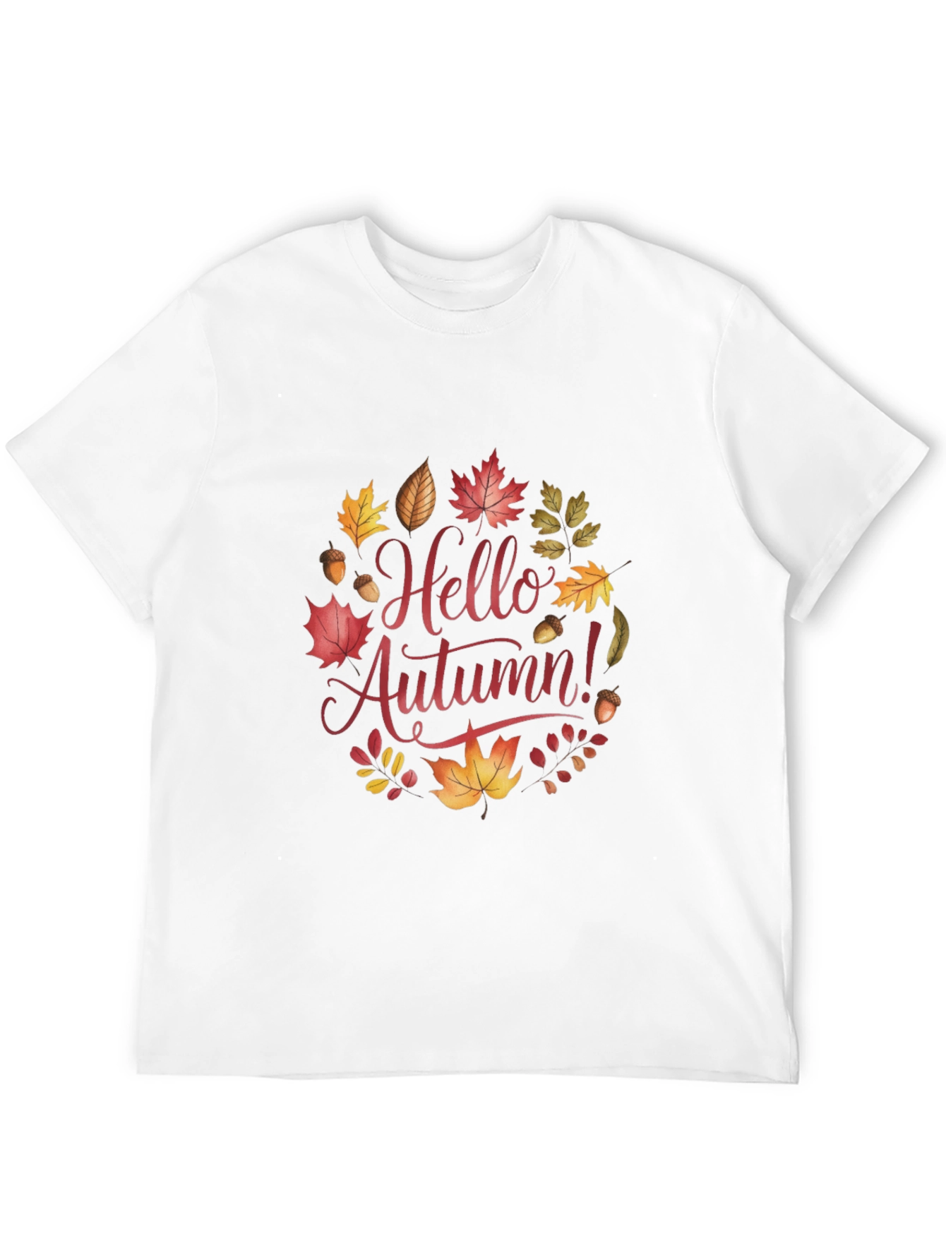 Hello Autumn Graphic Tee - Seasonal Style