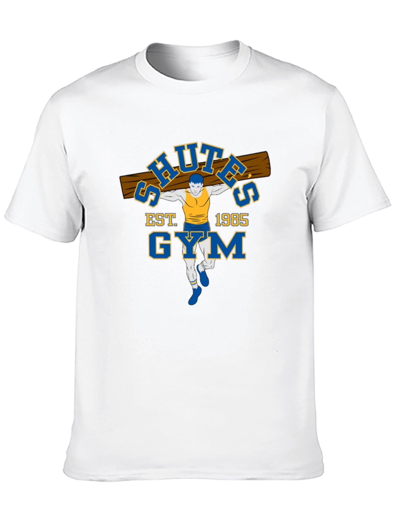 Schutes Gym Est. 1985 Black T-Shirt
