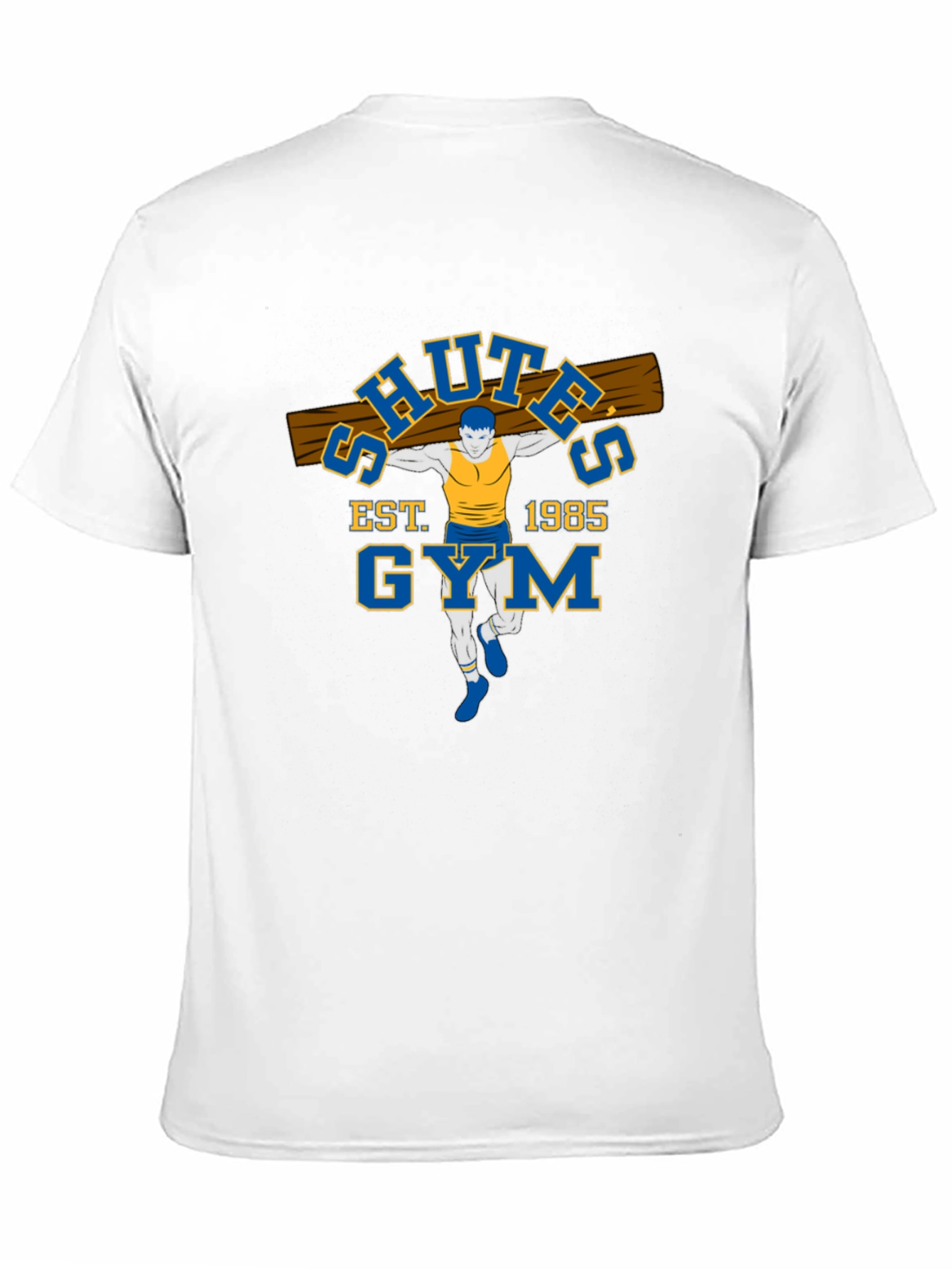 Schutes Gym Est. 1985 Black T-Shirt