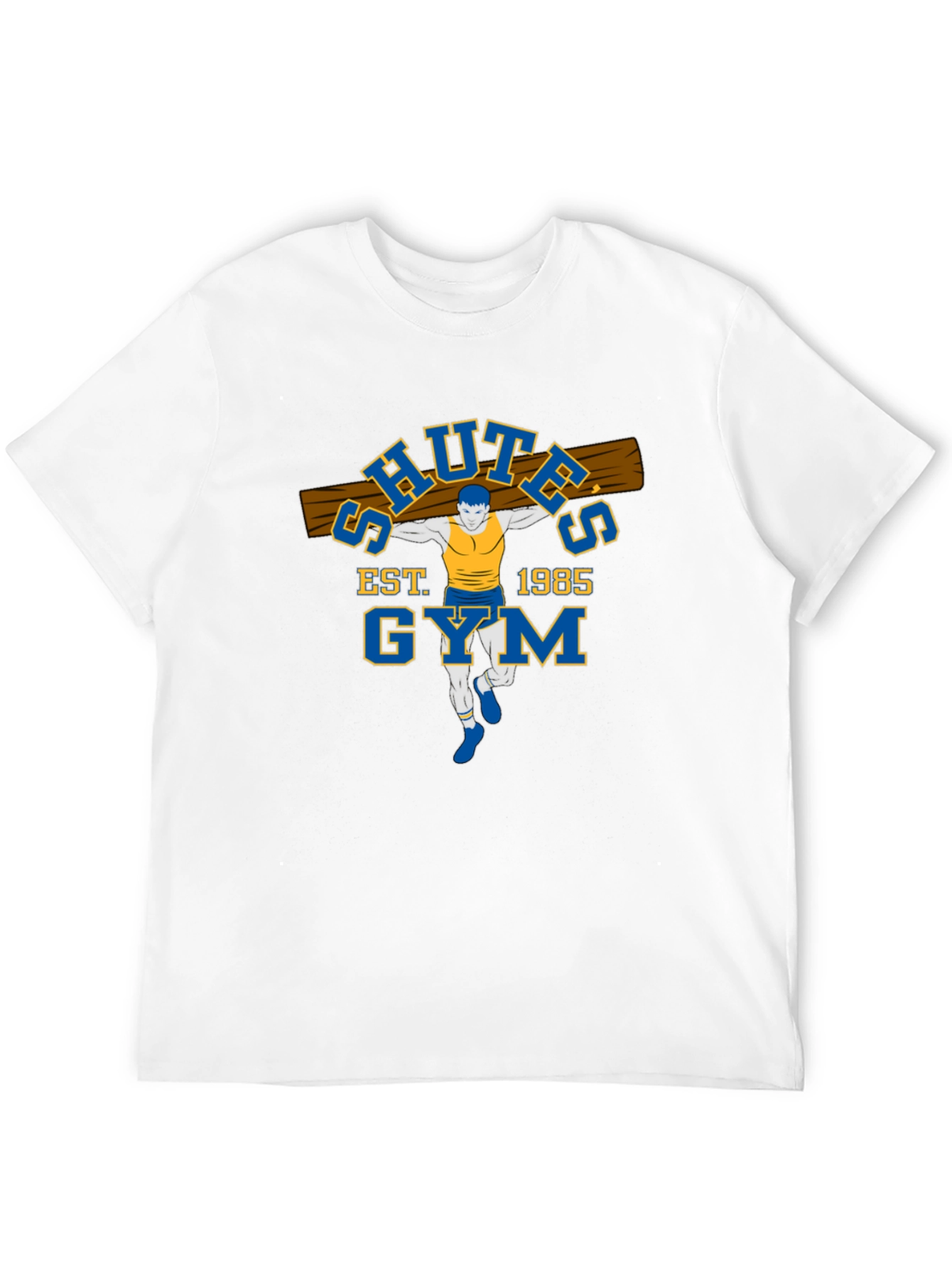 Schutes Gym Est. 1985 Black T-Shirt