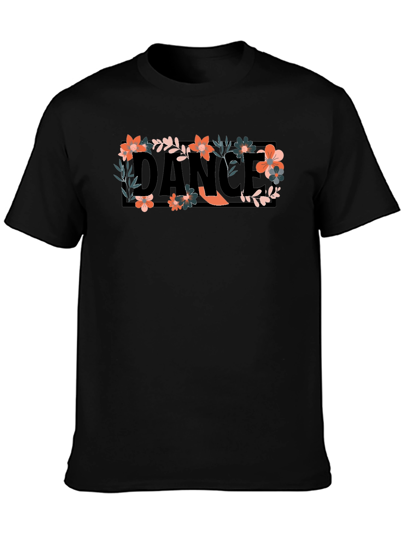 Floral Dance Graphic Tee - Stylish Comfort