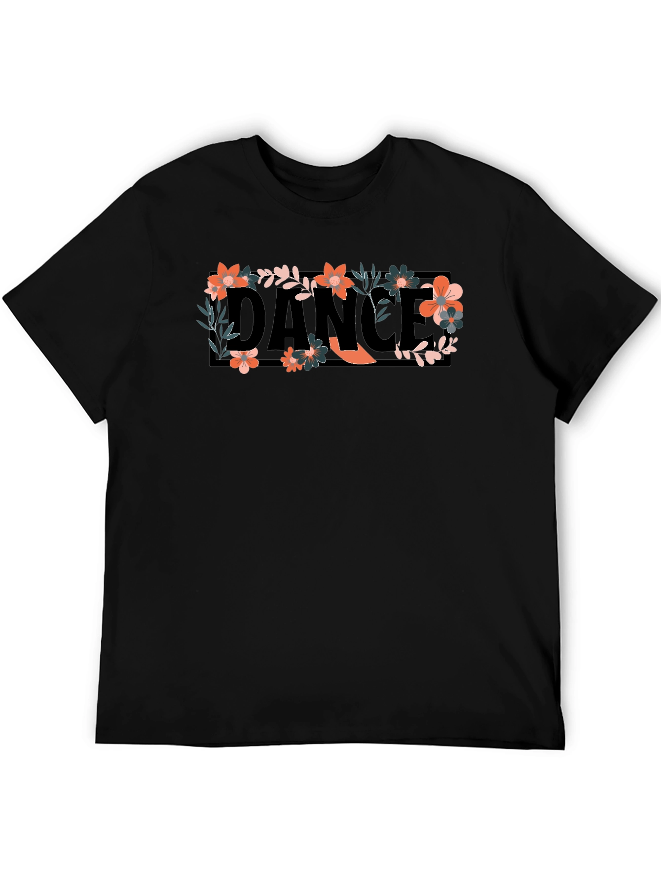 Floral Dance Graphic Tee - Stylish Comfort