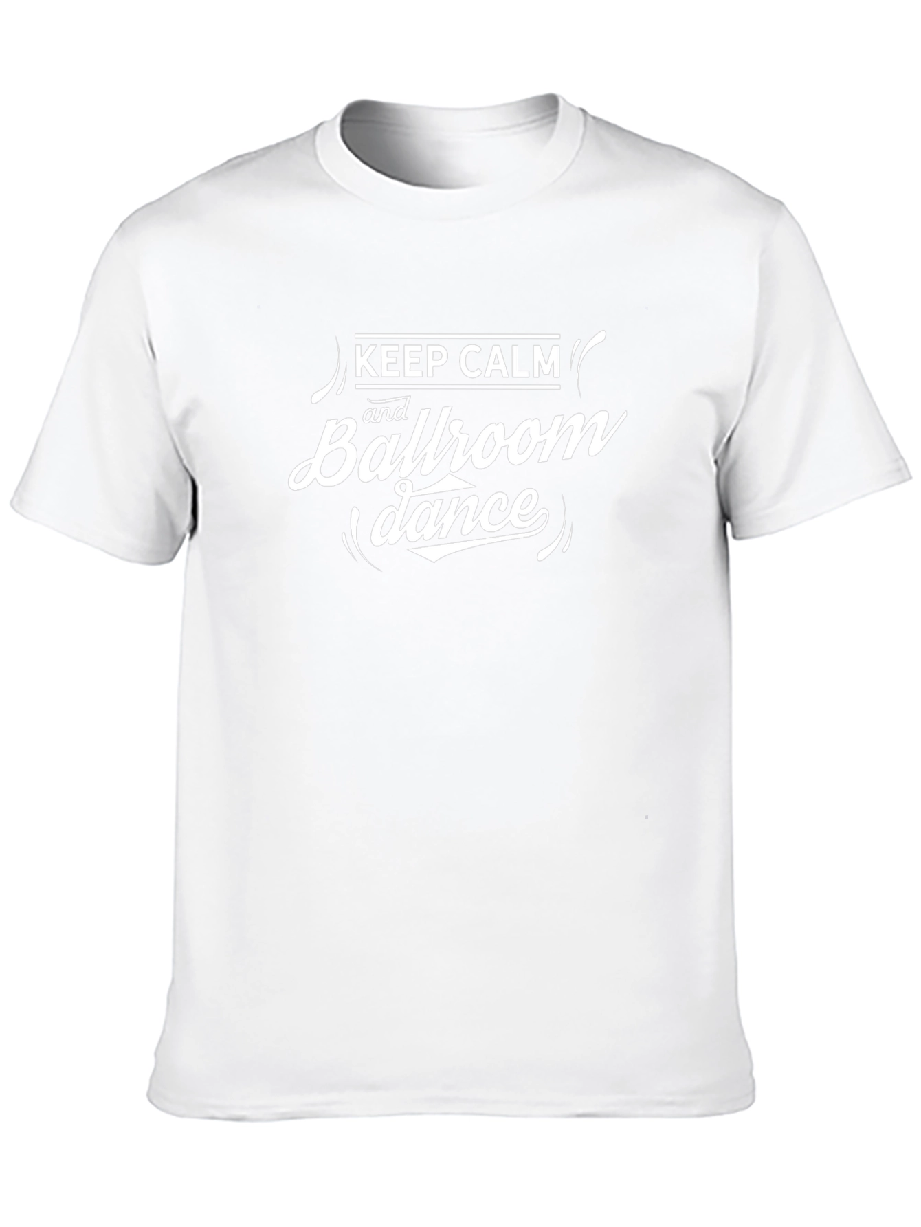 Keep Calm and Ballroom Dance Black T-Shirt