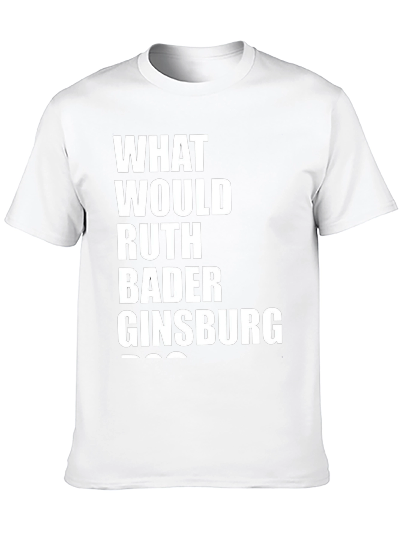 Ruth Bader Ginsburg Quote Graphic Tee