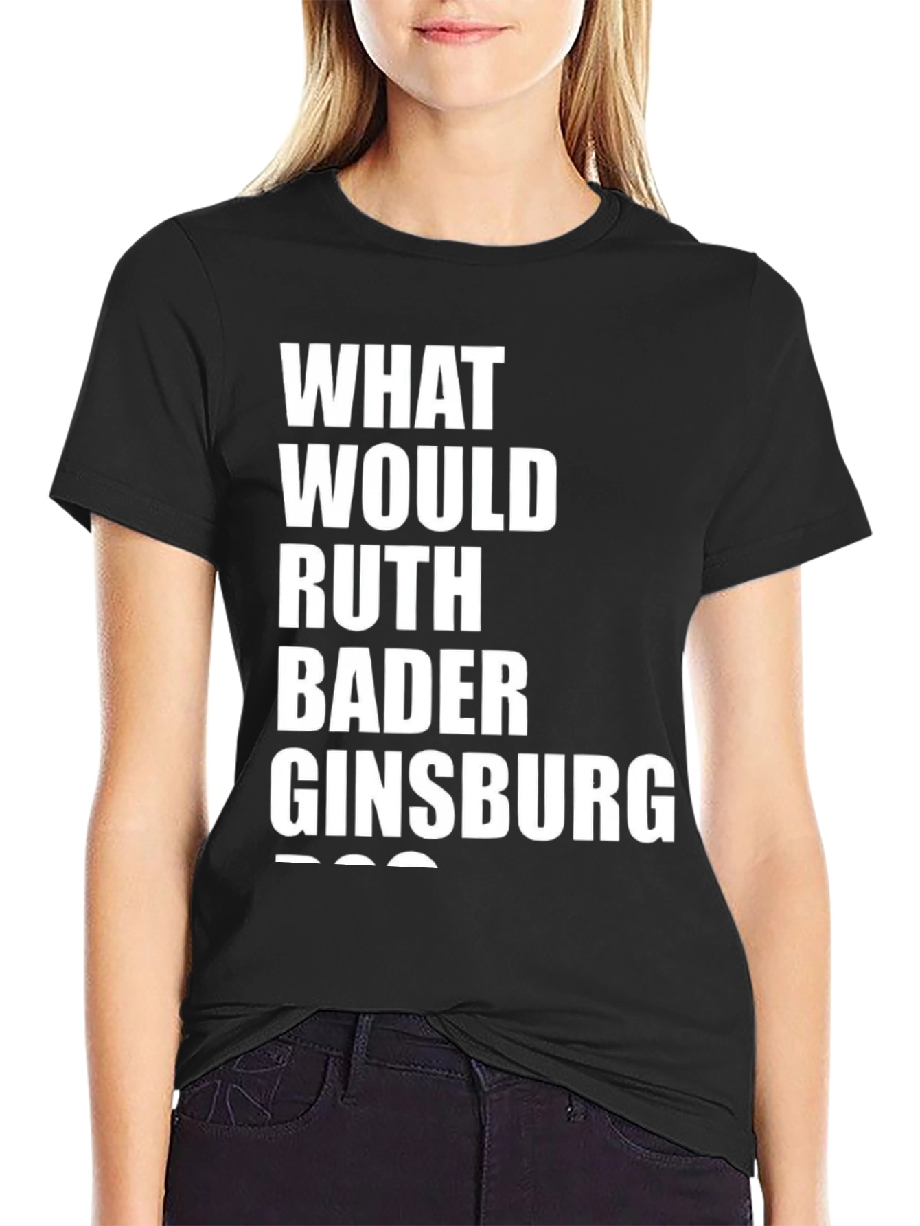 Ruth Bader Ginsburg Quote Graphic Tee