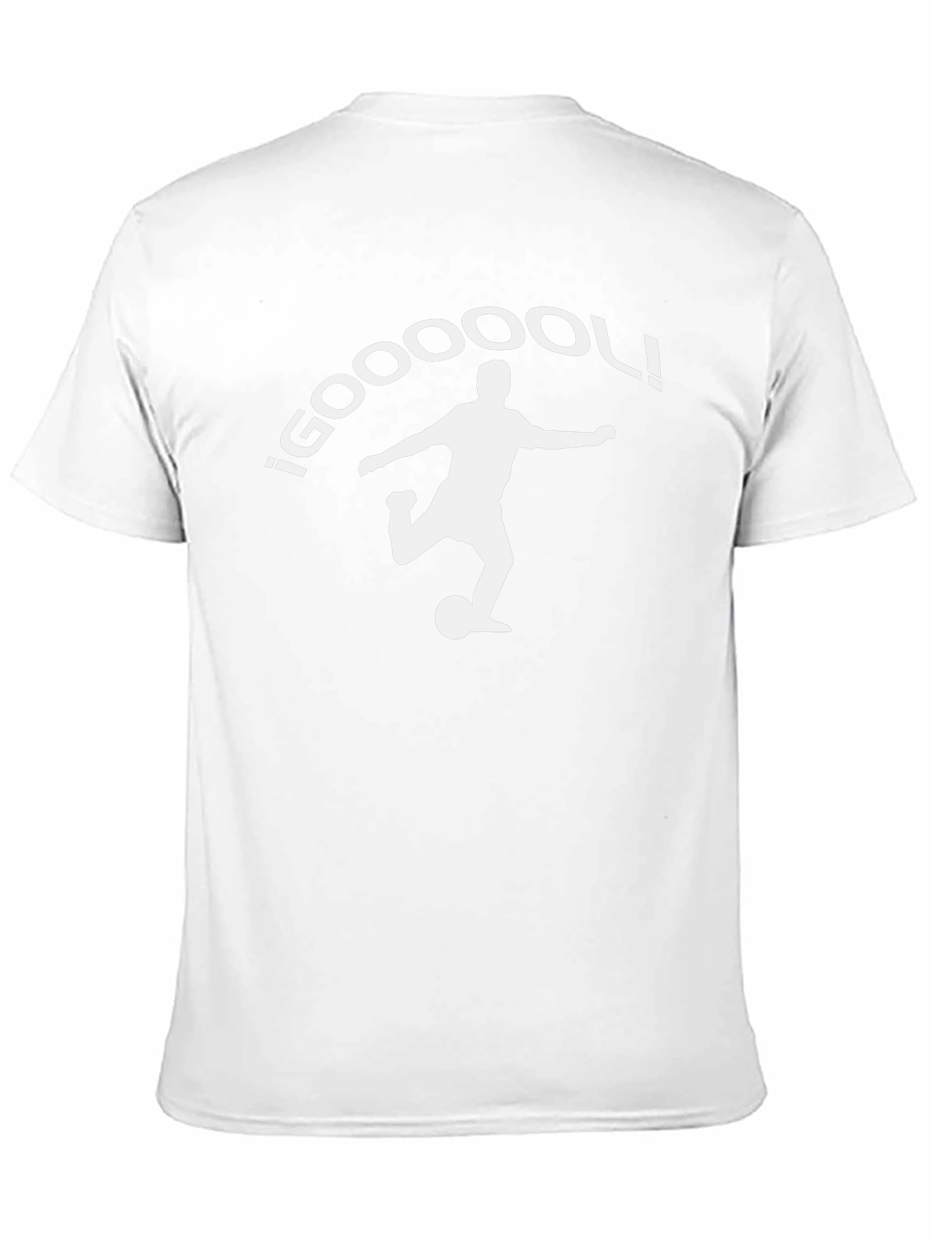 Goal! Soccer Player Graphic Tee - Black