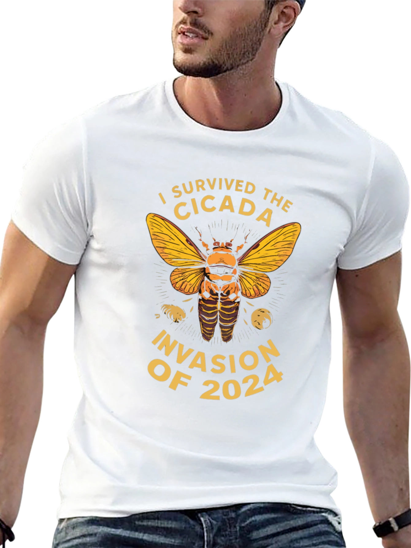 I Survived the Cicada Invasion of 2024 T-Shirt