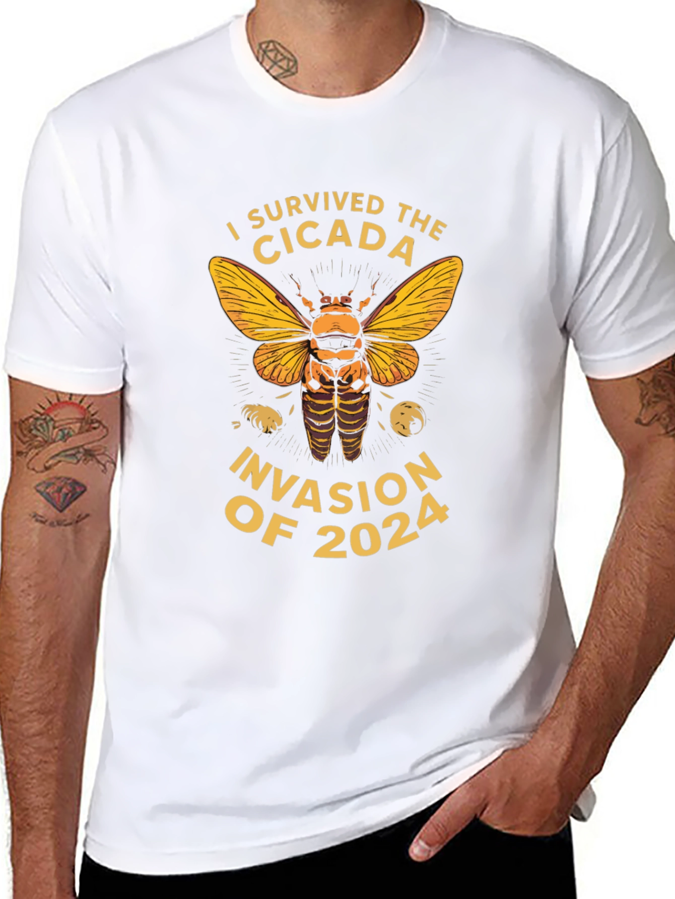 I Survived the Cicada Invasion of 2024 T-Shirt