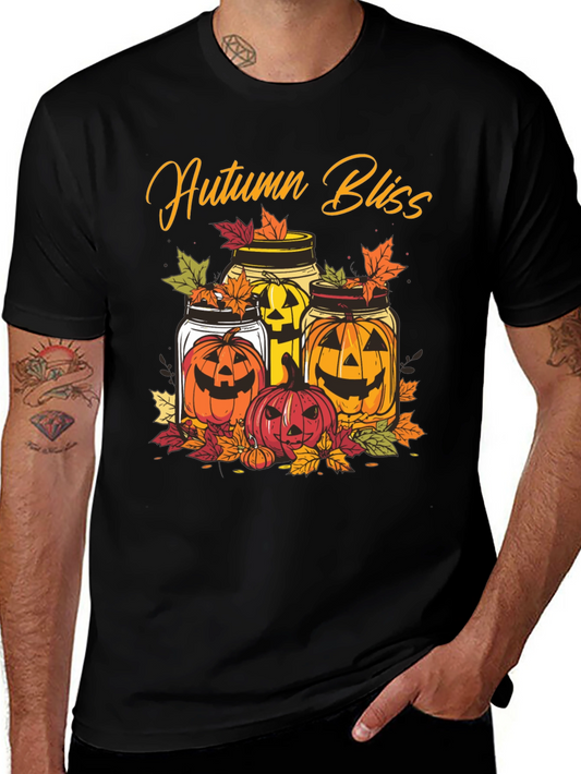 Autumn Bliss Pumpkin Jars T-Shirt - Halloween