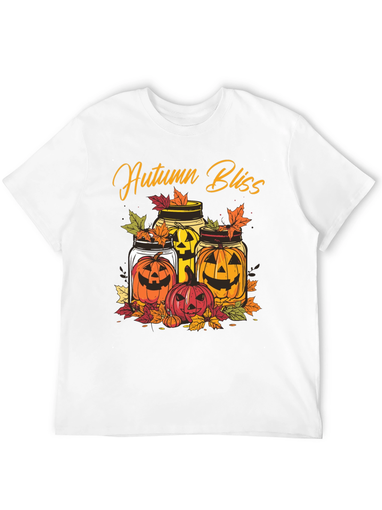 Autumn Bliss Pumpkin Jars T-Shirt - Halloween