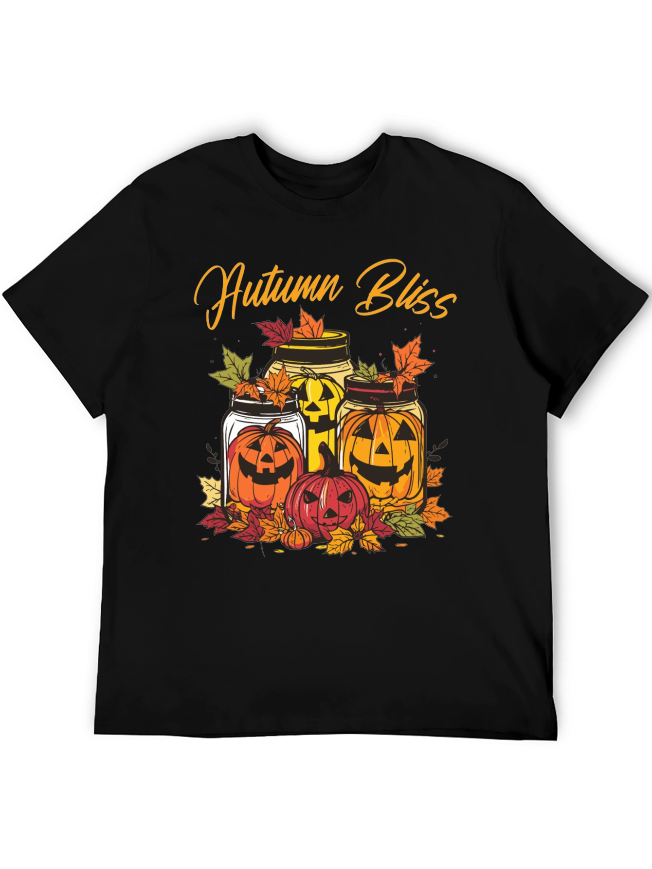Autumn Bliss Pumpkin Jars T-Shirt - Halloween