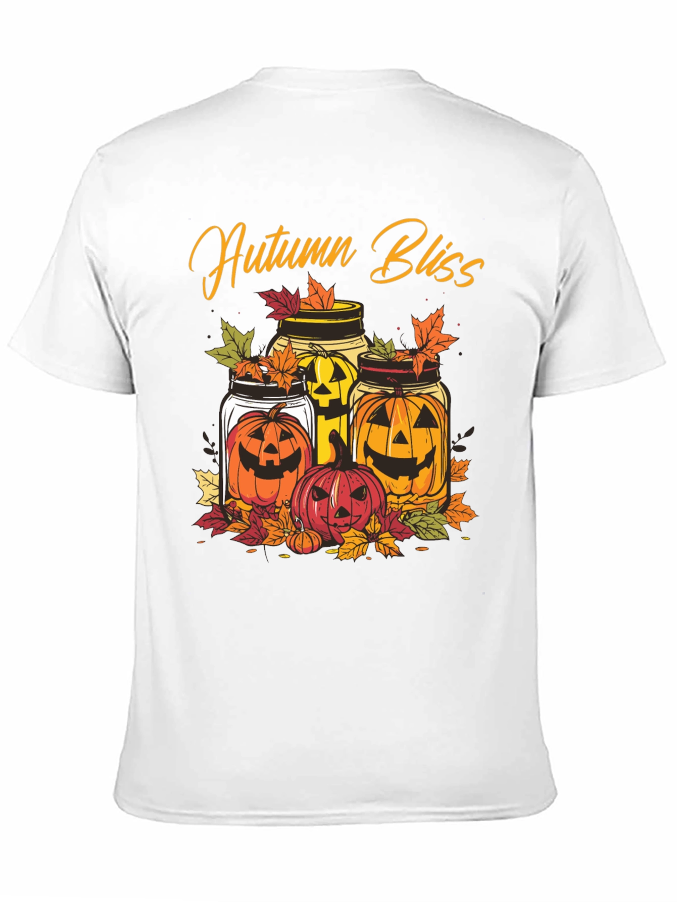 Autumn Bliss Pumpkin Jars T-Shirt - Halloween