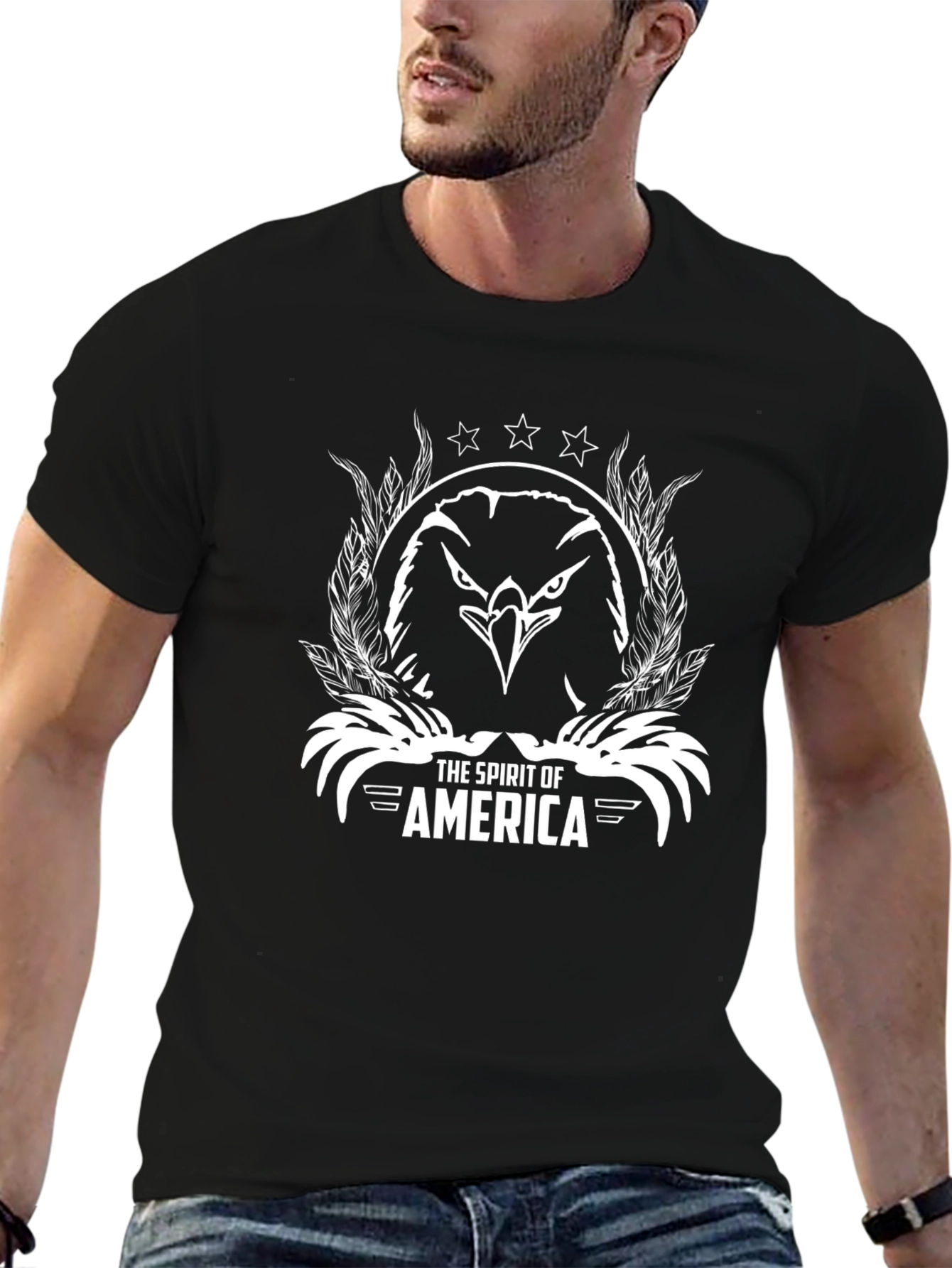 Spirit of America Eagle Graphic Tee