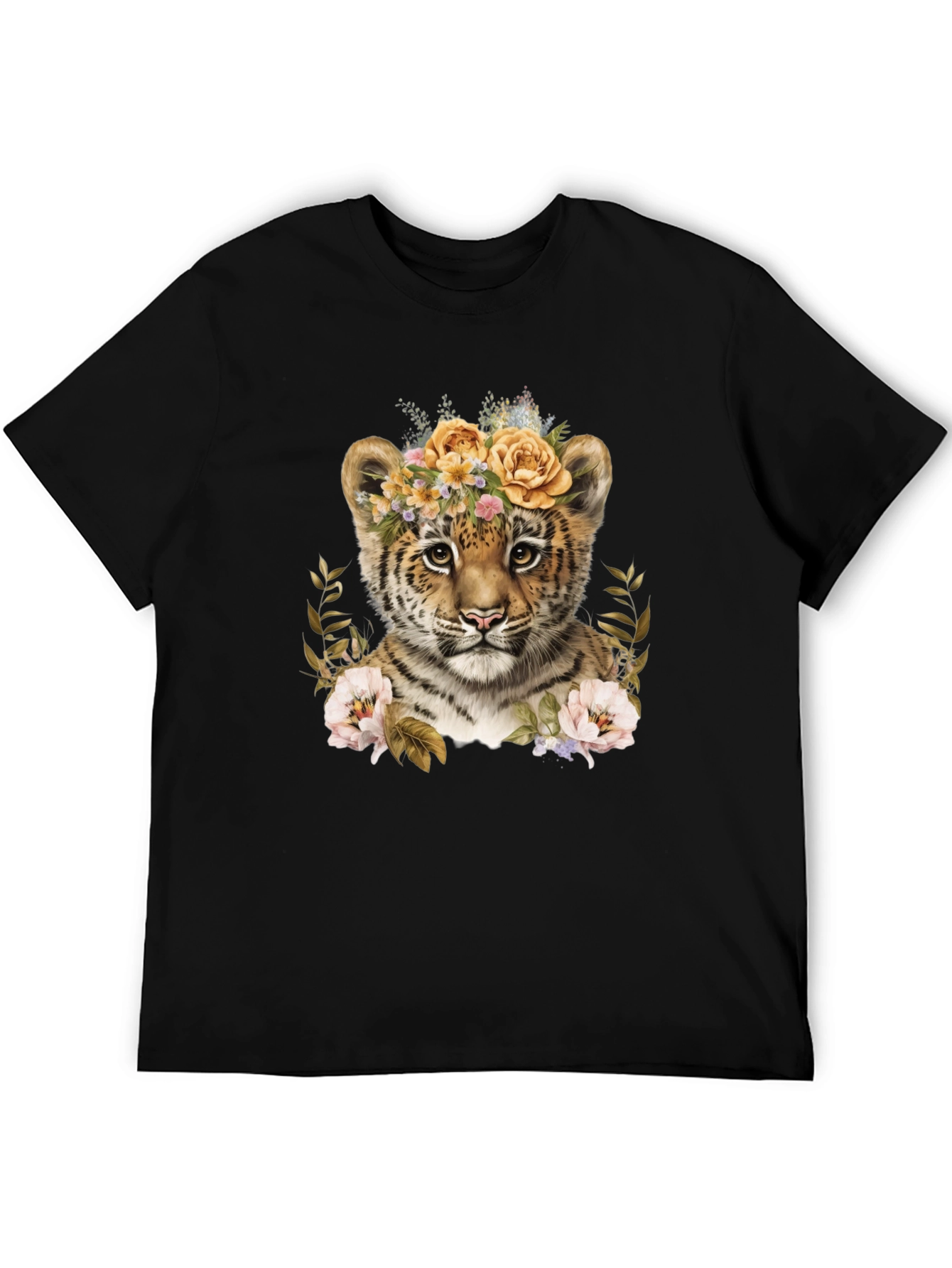 Floral Tiger Cub Graphic Tee