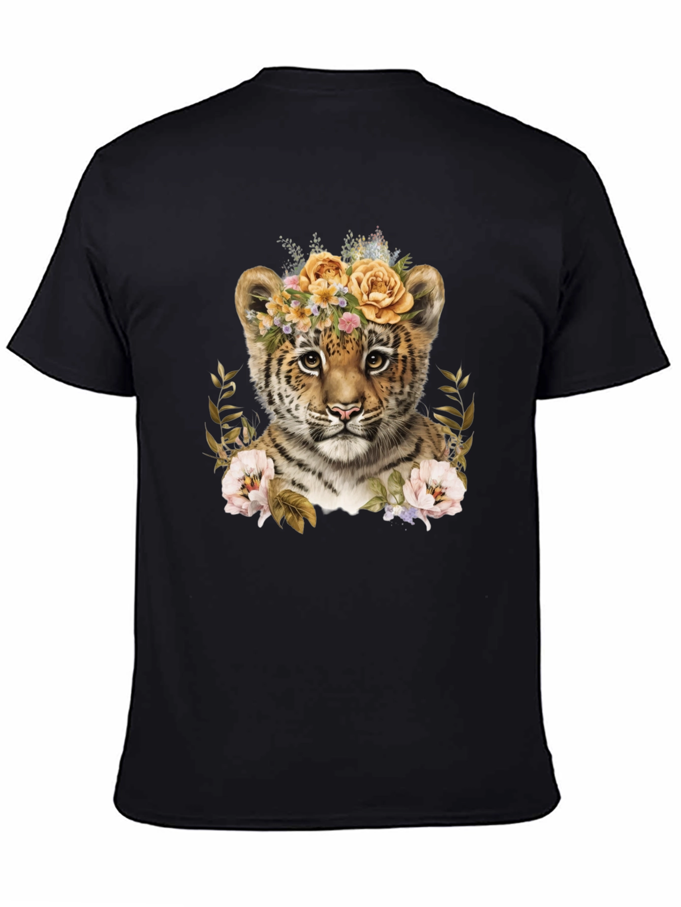 Floral Tiger Cub Graphic Tee