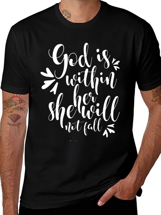 God Is Within Her Christian T-Shirt