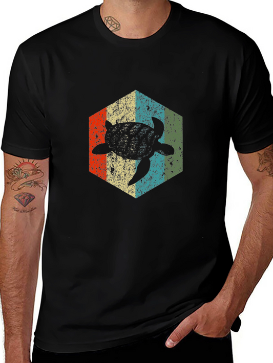 Retro Turtle Tee - Vintage Sea Life T-Shirt