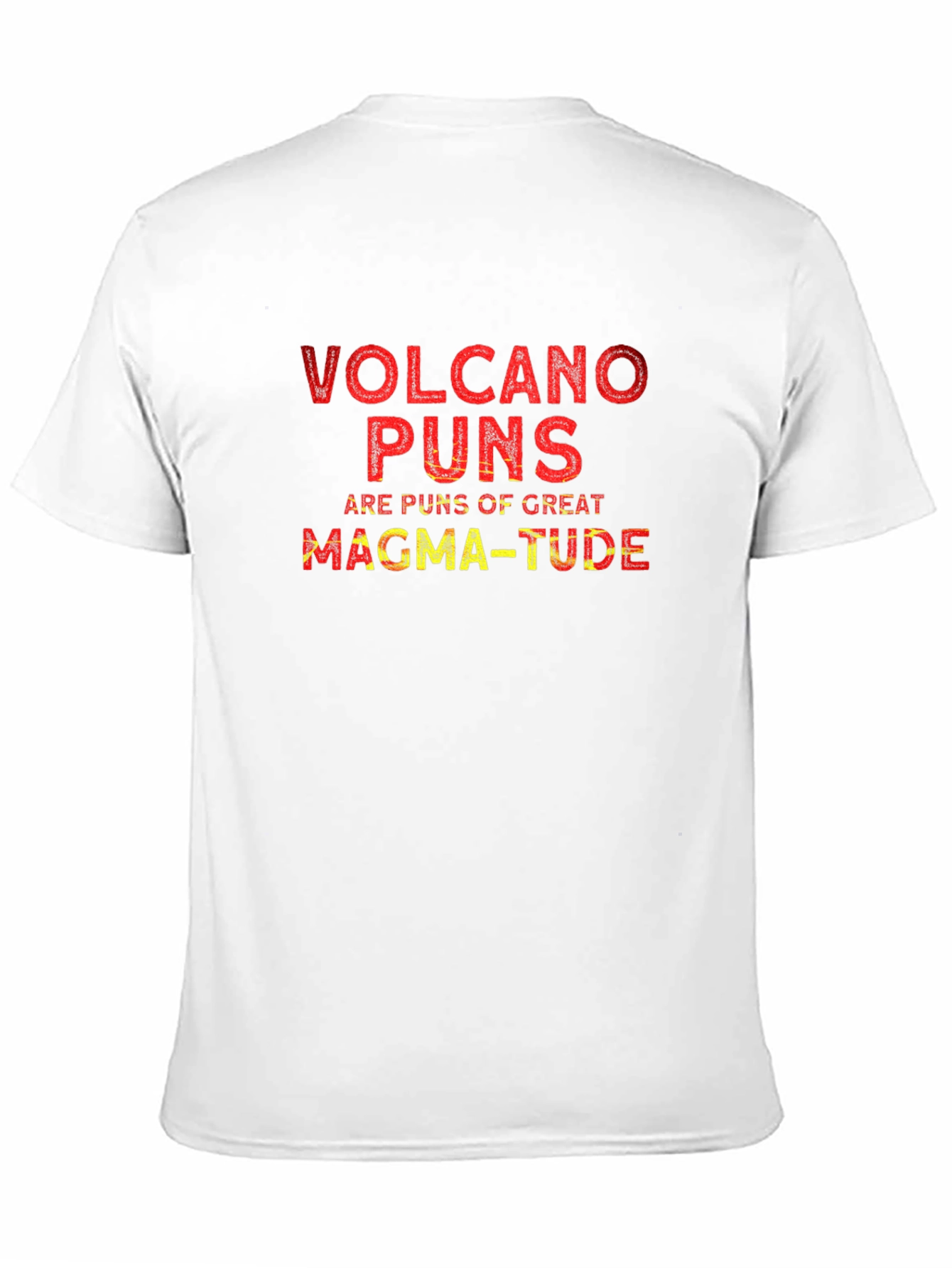 Volcano Puns Graphic T-Shirt - Great Magma-tude!