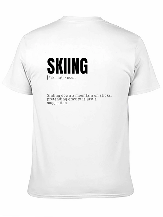 Skiing Definition T-Shirt