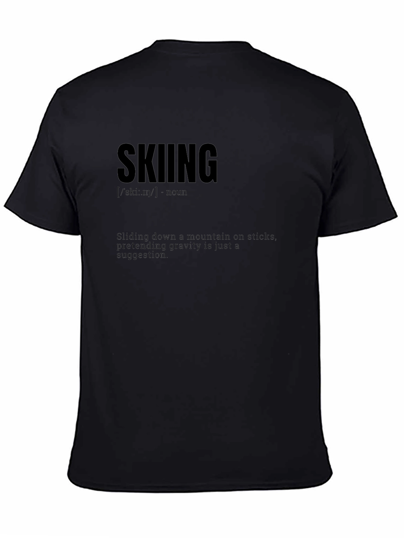 Skiing Definition T-Shirt