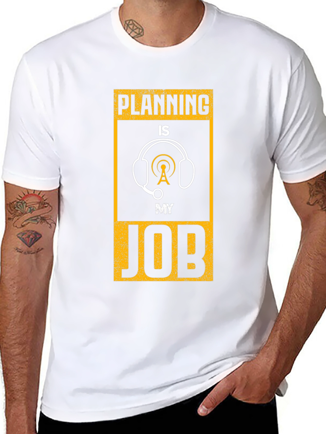 Planning is My Job T-Shirt: Radio Operator Design