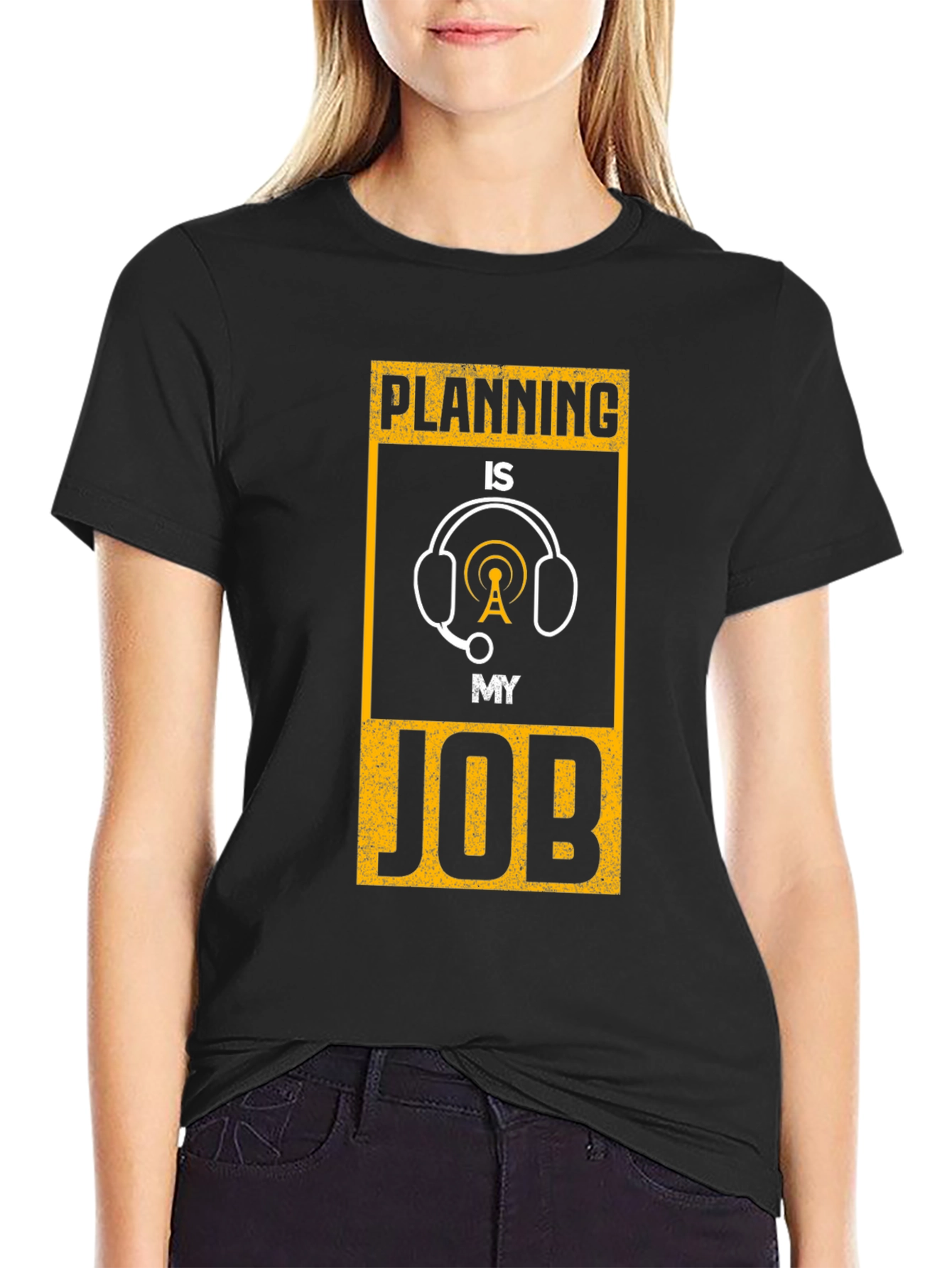 Planning is My Job T-Shirt: Radio Operator Design