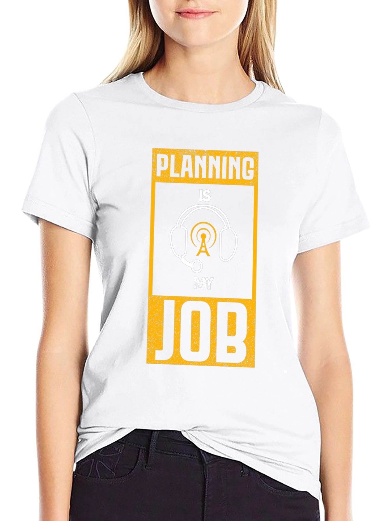 Planning is My Job T-Shirt: Radio Operator Design