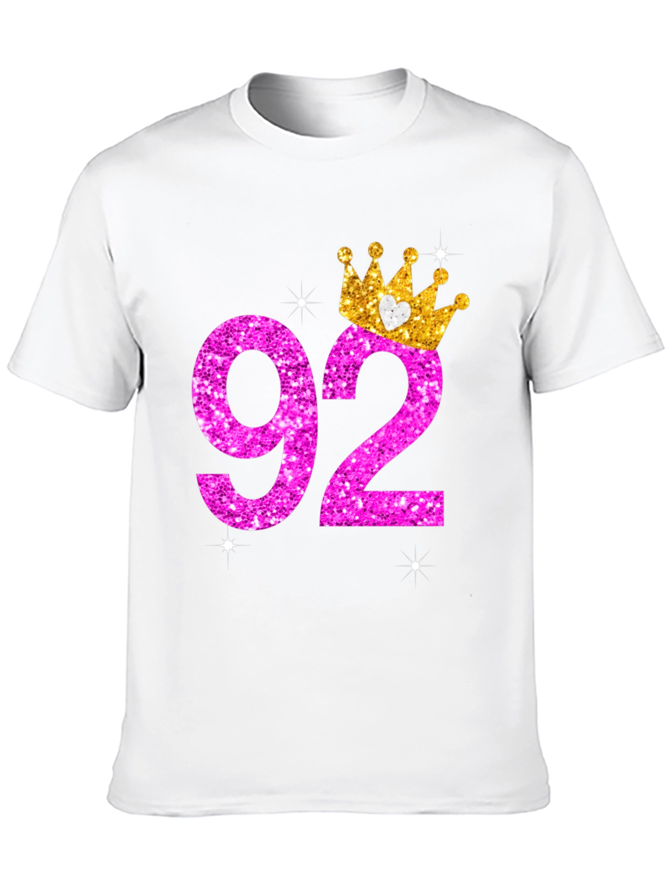 92nd Birthday Crown T-Shirt
