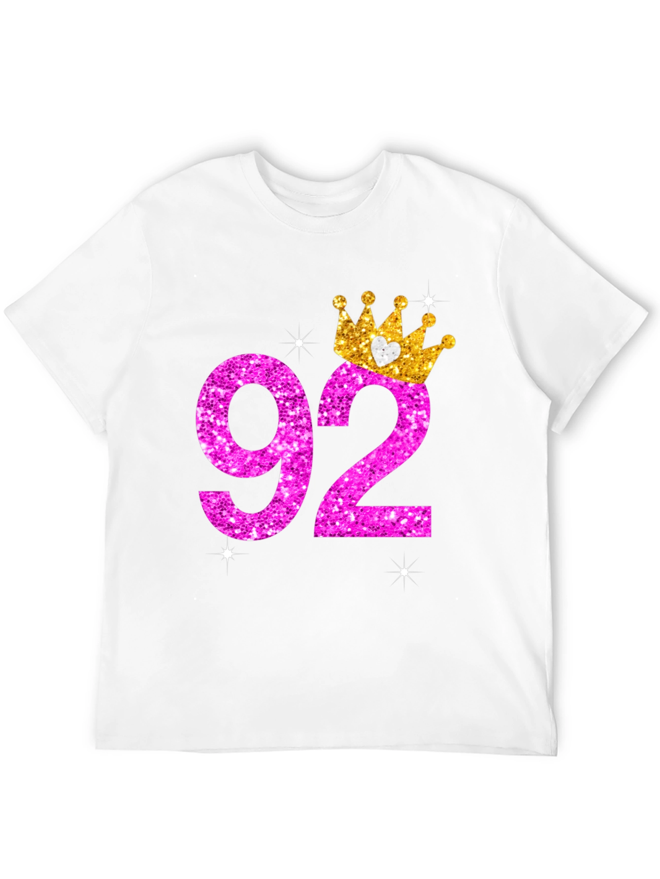 92nd Birthday Crown T-Shirt