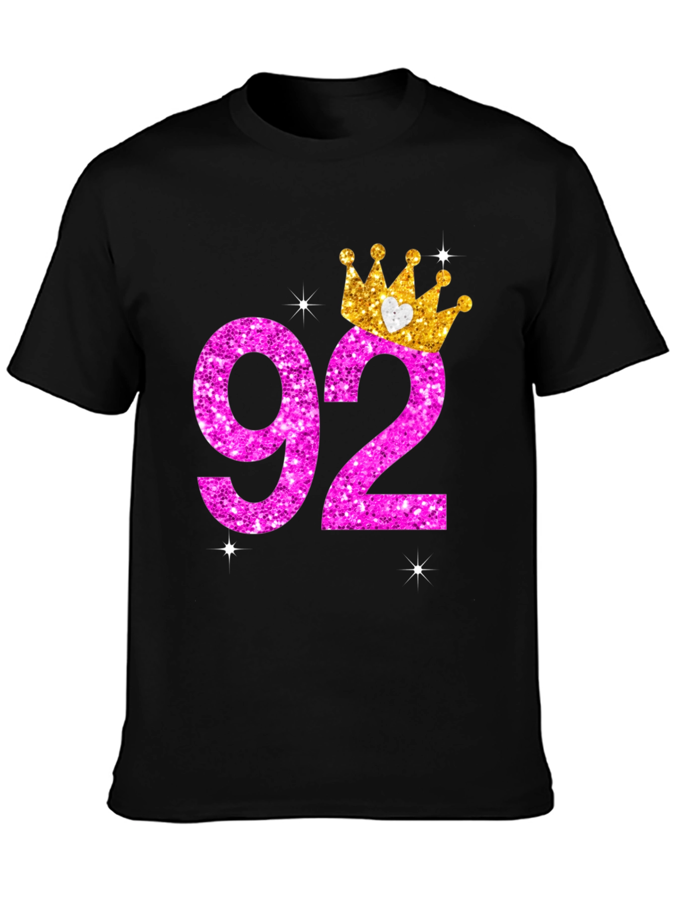 92nd Birthday Crown T-Shirt