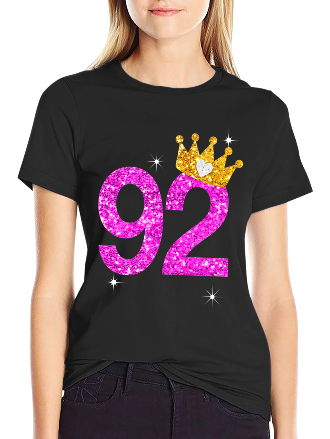 92nd Birthday Crown T-Shirt