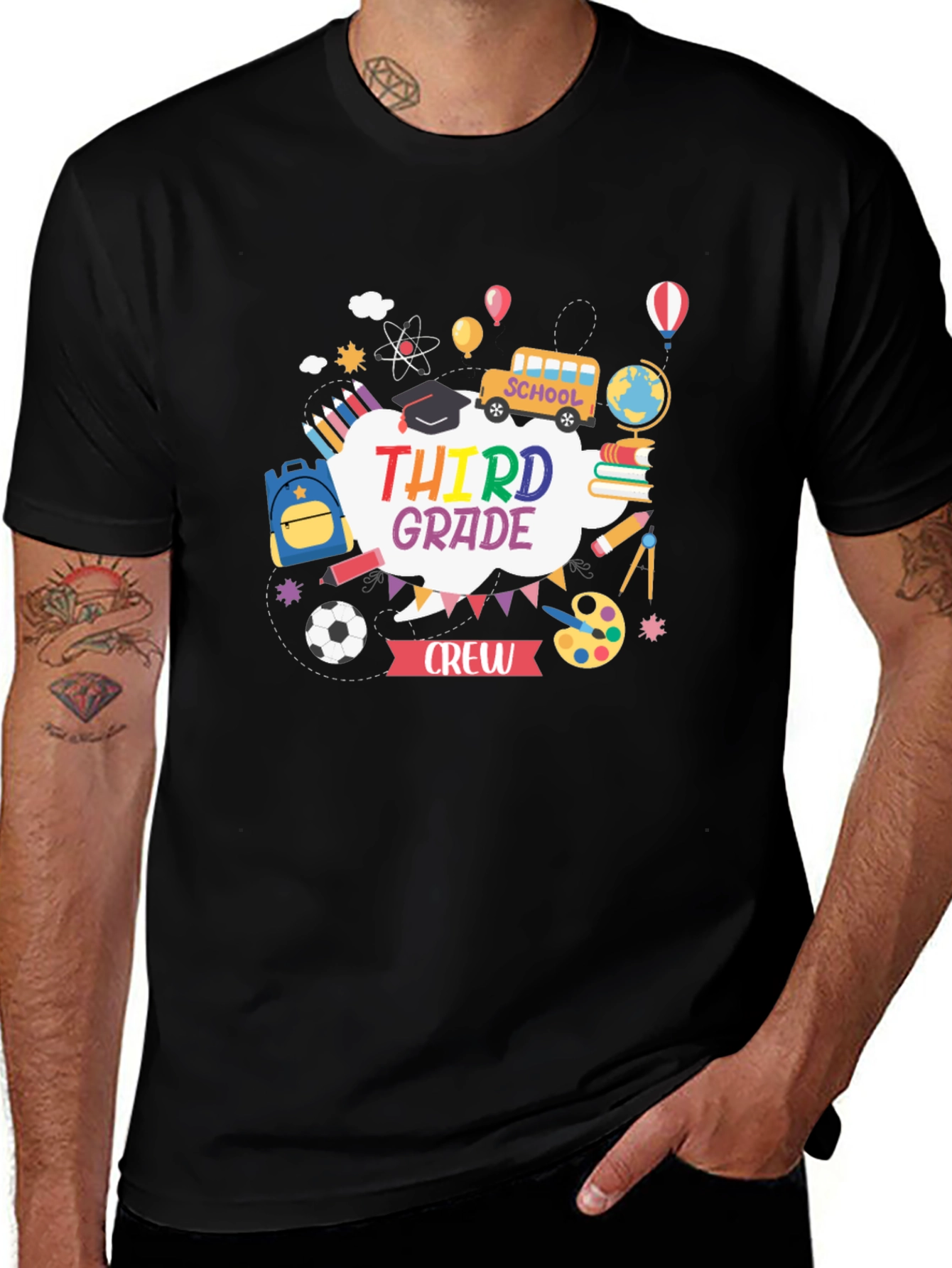 Third Grade Crew T-Shirt