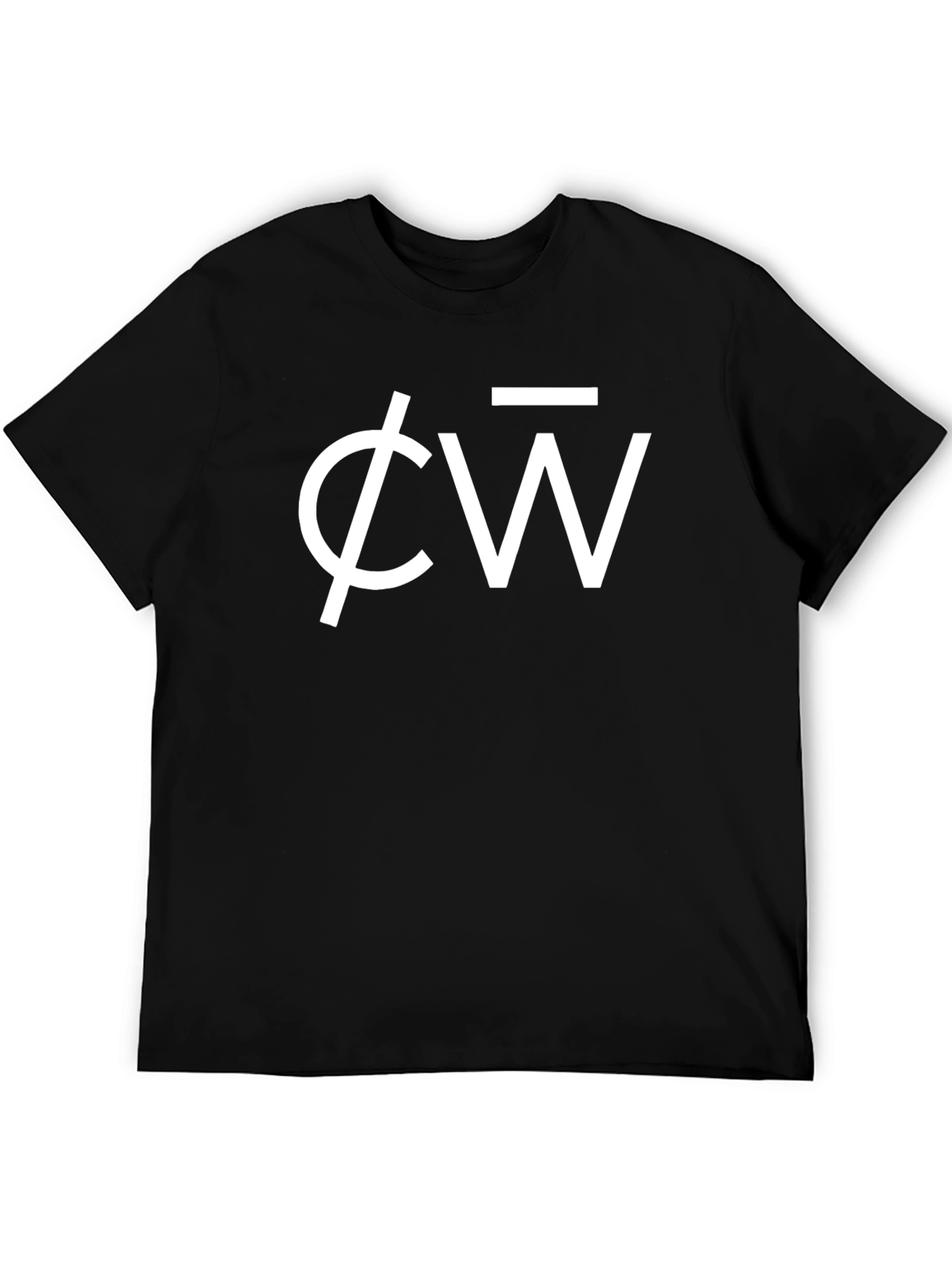 Abstract Symbol Black T-Shirt