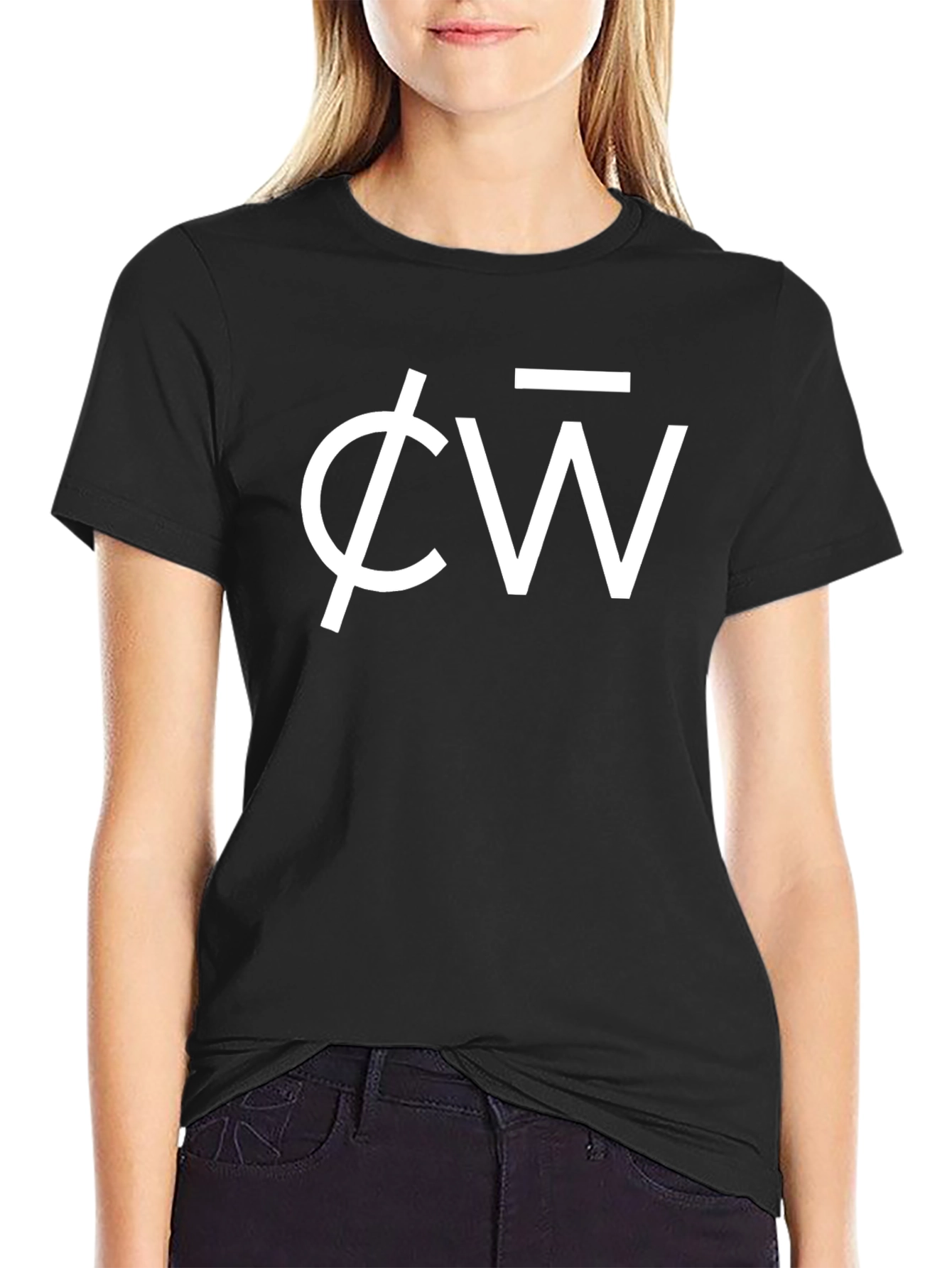 Abstract Symbol Black T-Shirt