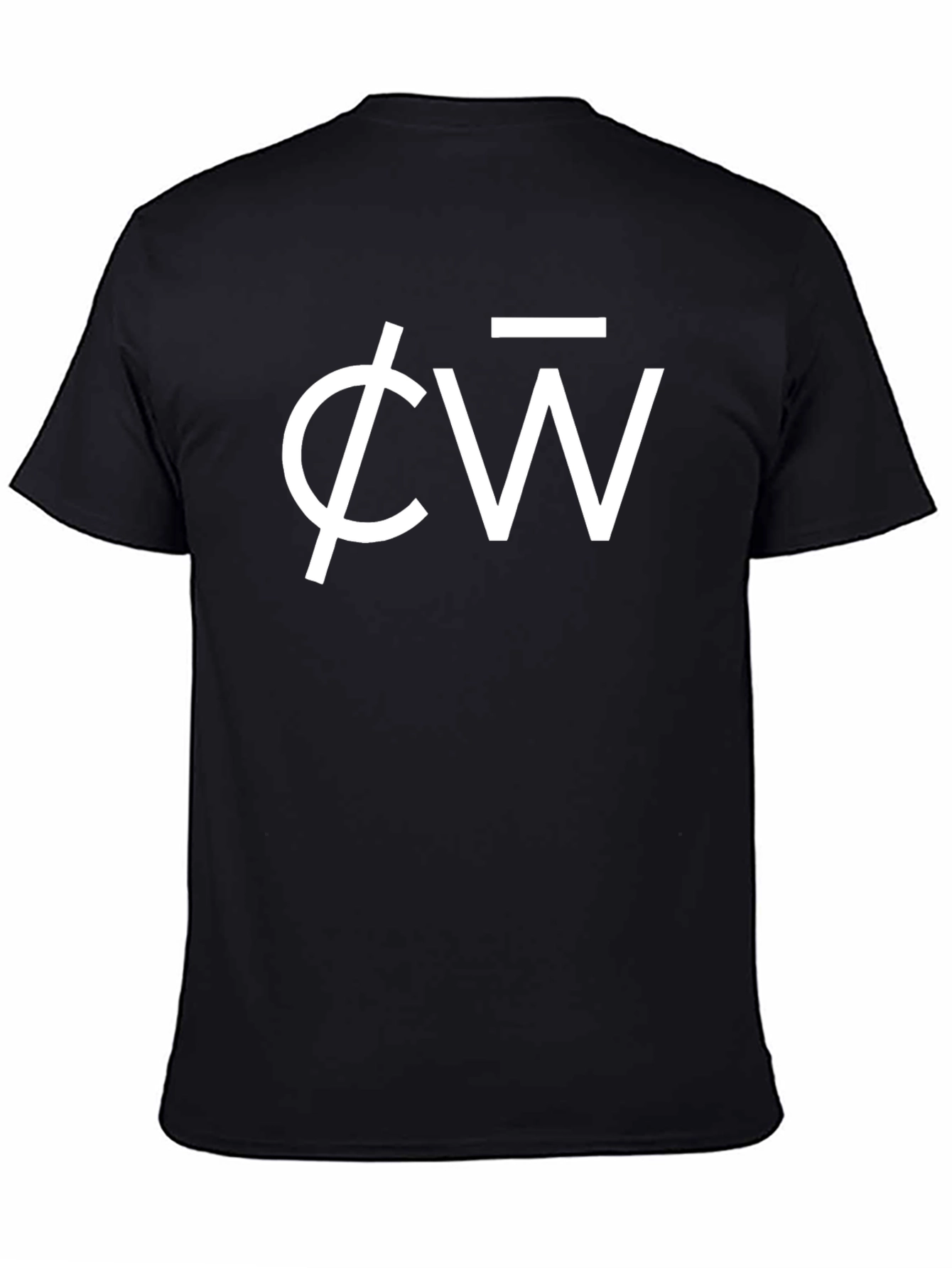 Abstract Symbol Black T-Shirt