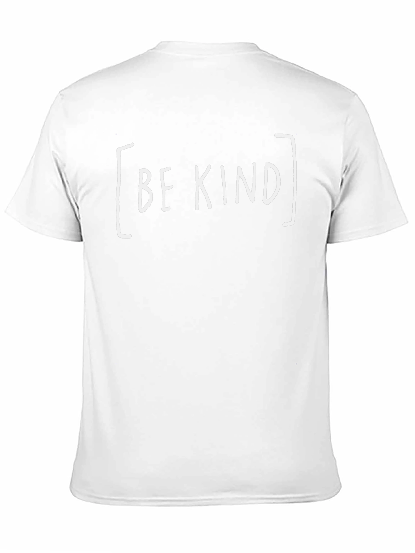 Be Kind Graphic Tee - Black Cotton Blend T-Shirt
