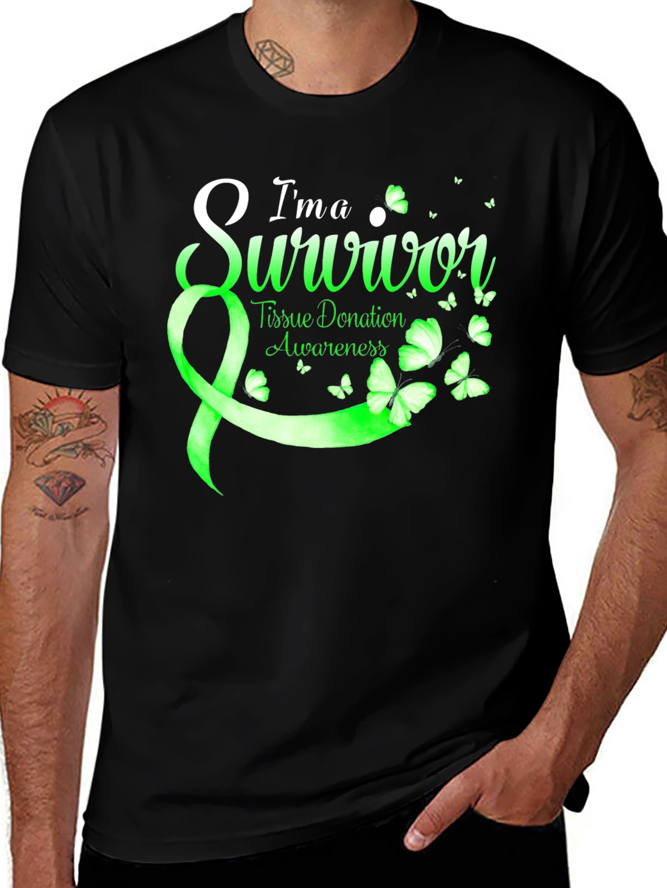 Tissue Donation Awareness Survivor T-Shirt