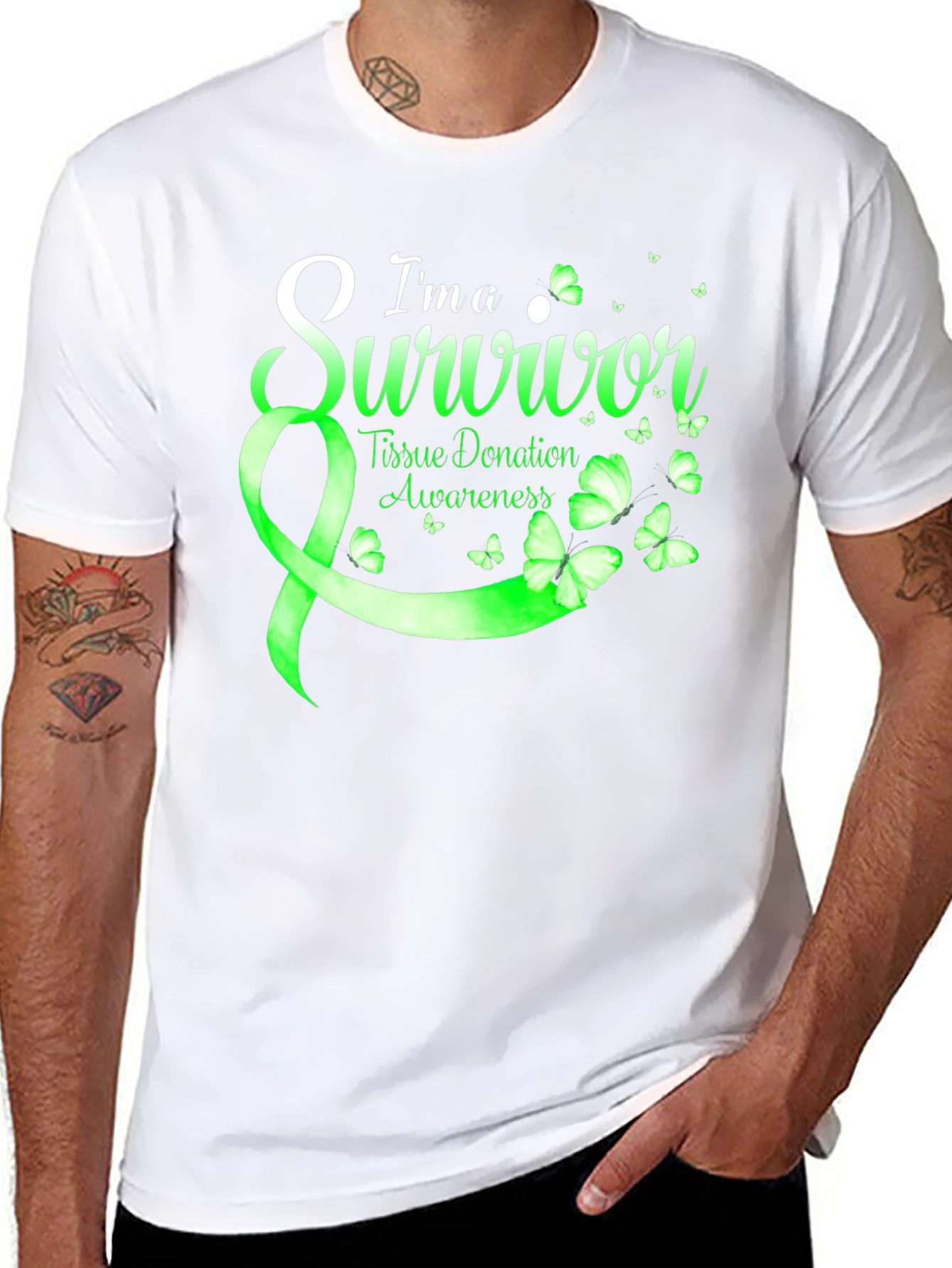 Tissue Donation Awareness Survivor T-Shirt