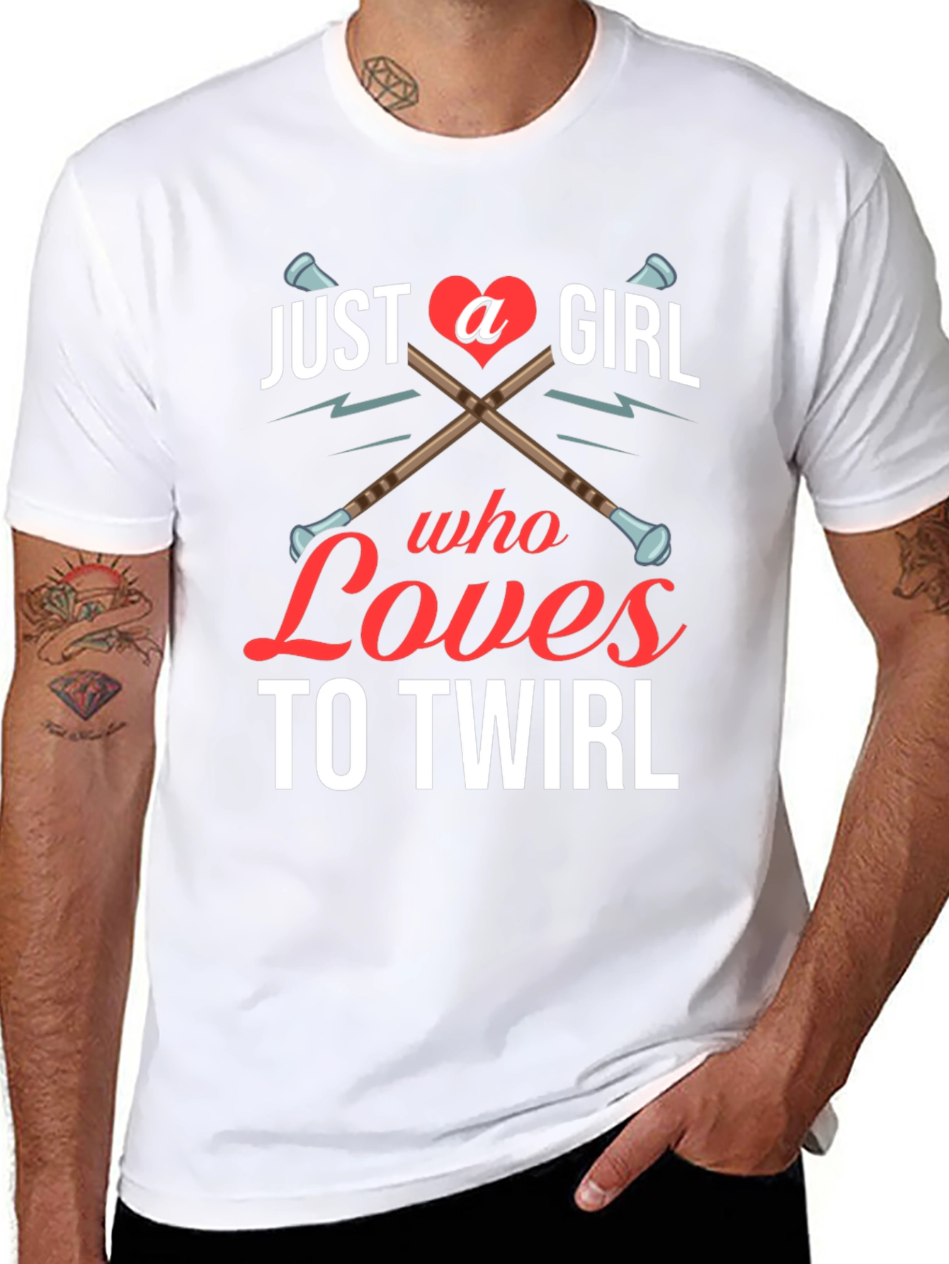 Just A Girl Who Loves To Twirl T-Shirt