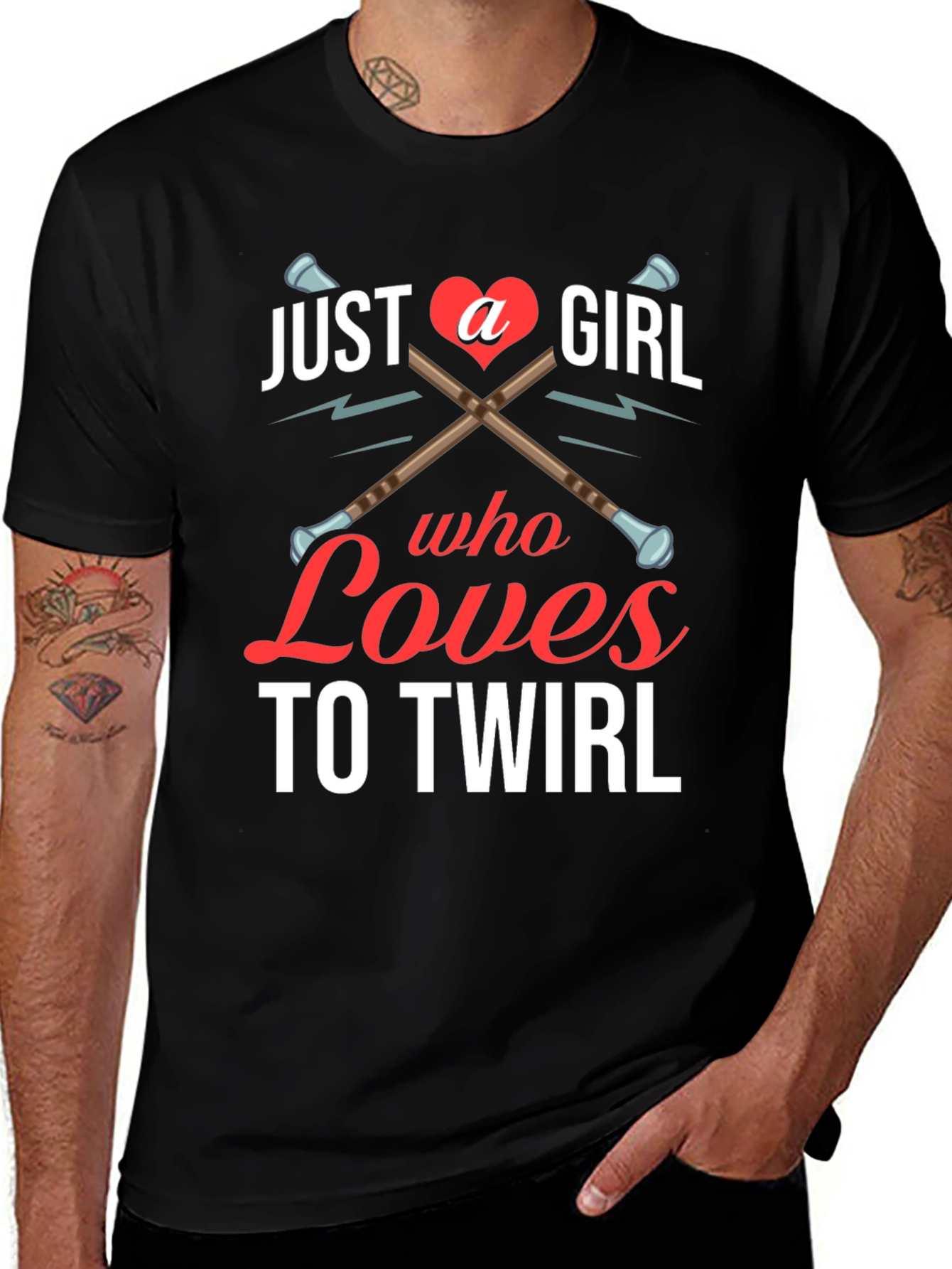 Just A Girl Who Loves To Twirl T-Shirt