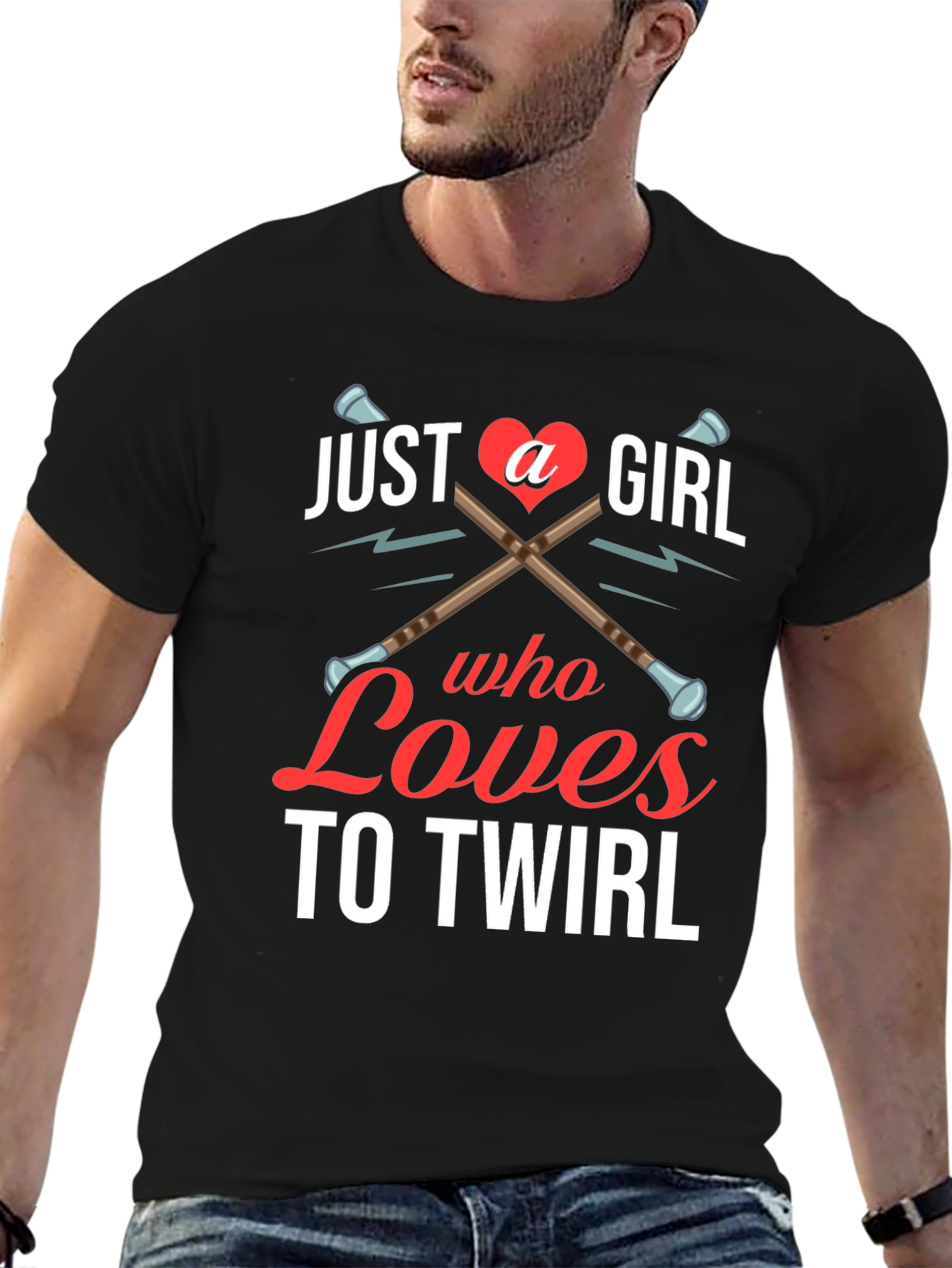 Just A Girl Who Loves To Twirl T-Shirt