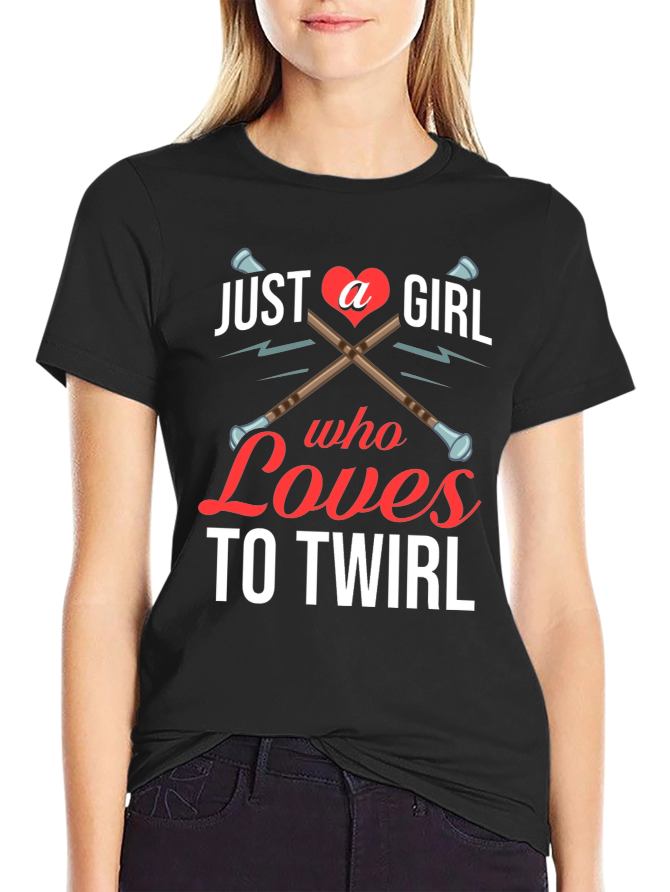 Just A Girl Who Loves To Twirl T-Shirt