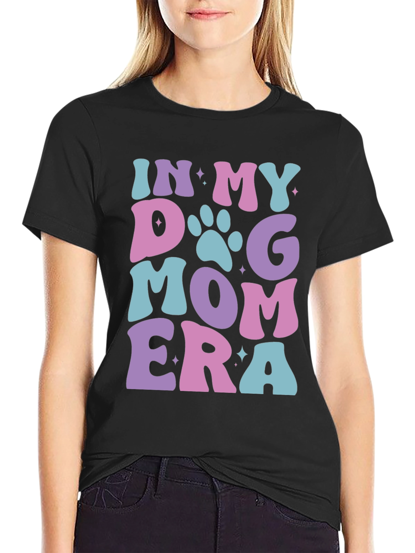 Dog Mom Era Graphic T-Shirt
