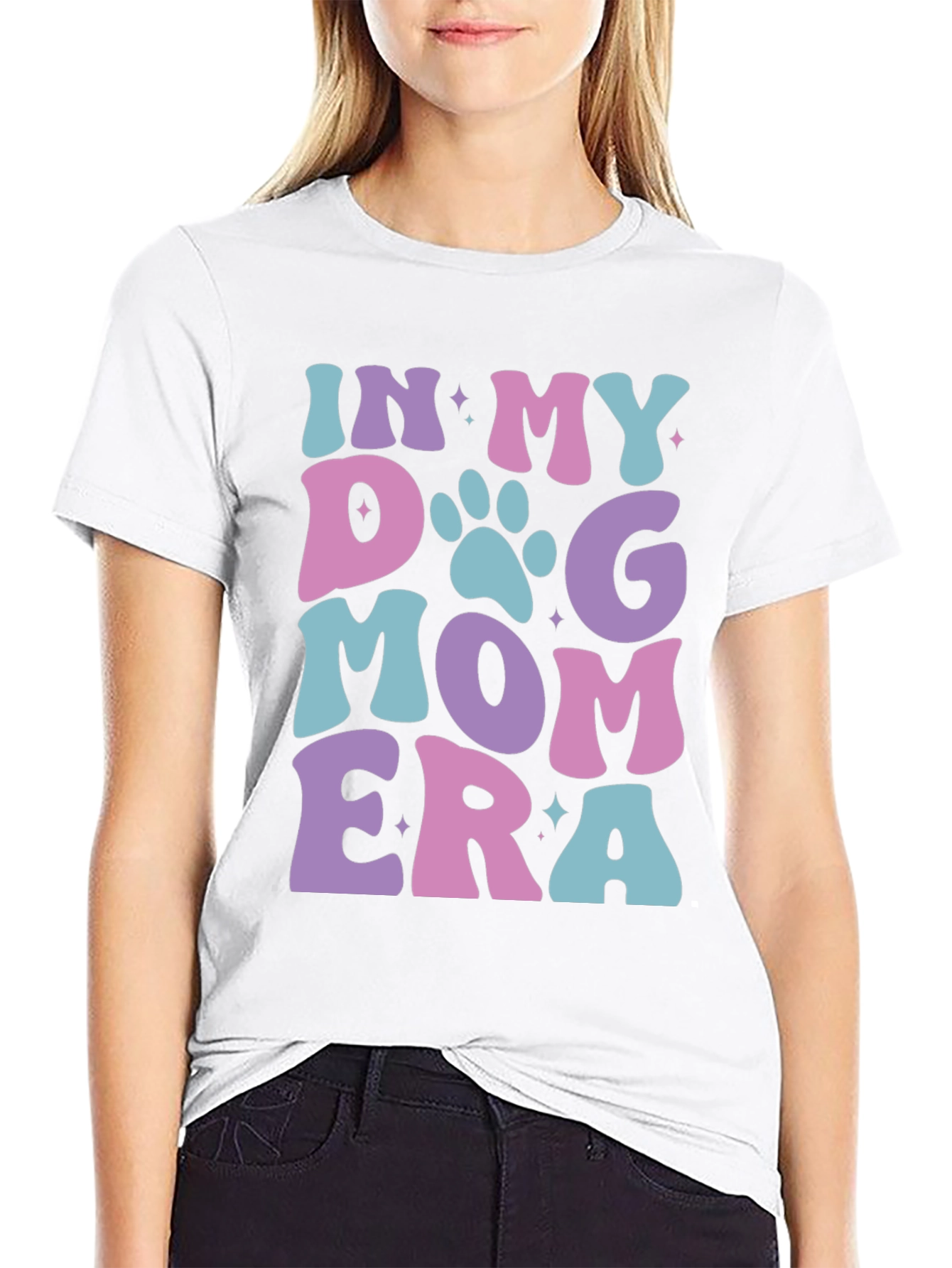 Dog Mom Era Graphic T-Shirt
