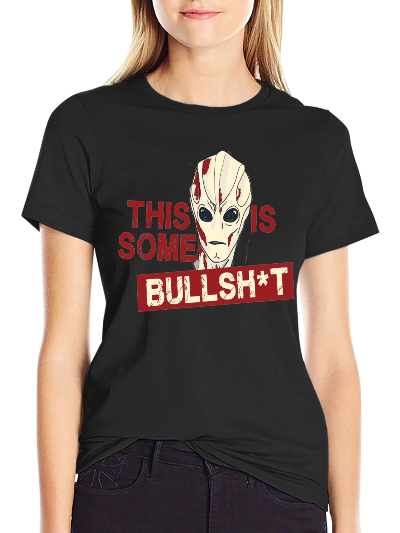 Alien Bullsh*t Graphic T-Shirt