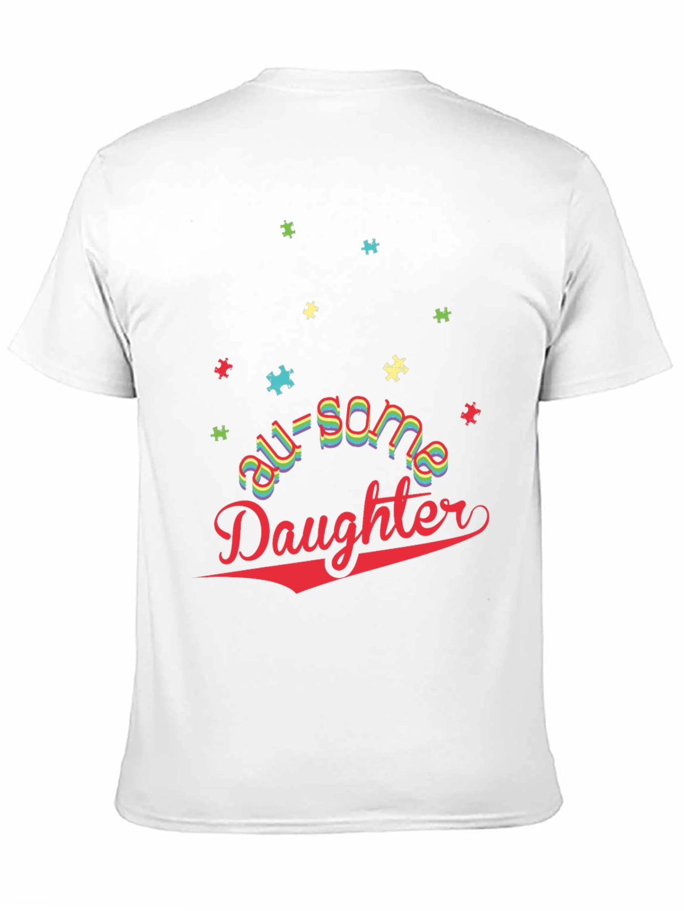 Awesome Daughter Autism Awareness T-Shirt