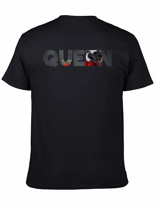 Queen Dog T-Shirt - Novelty Pet Lover Tee