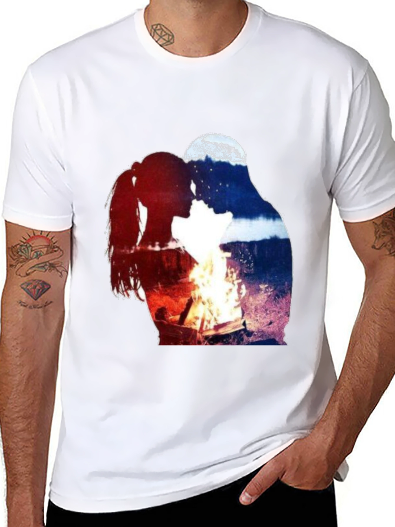 Romantic Bonfire T-Shirt