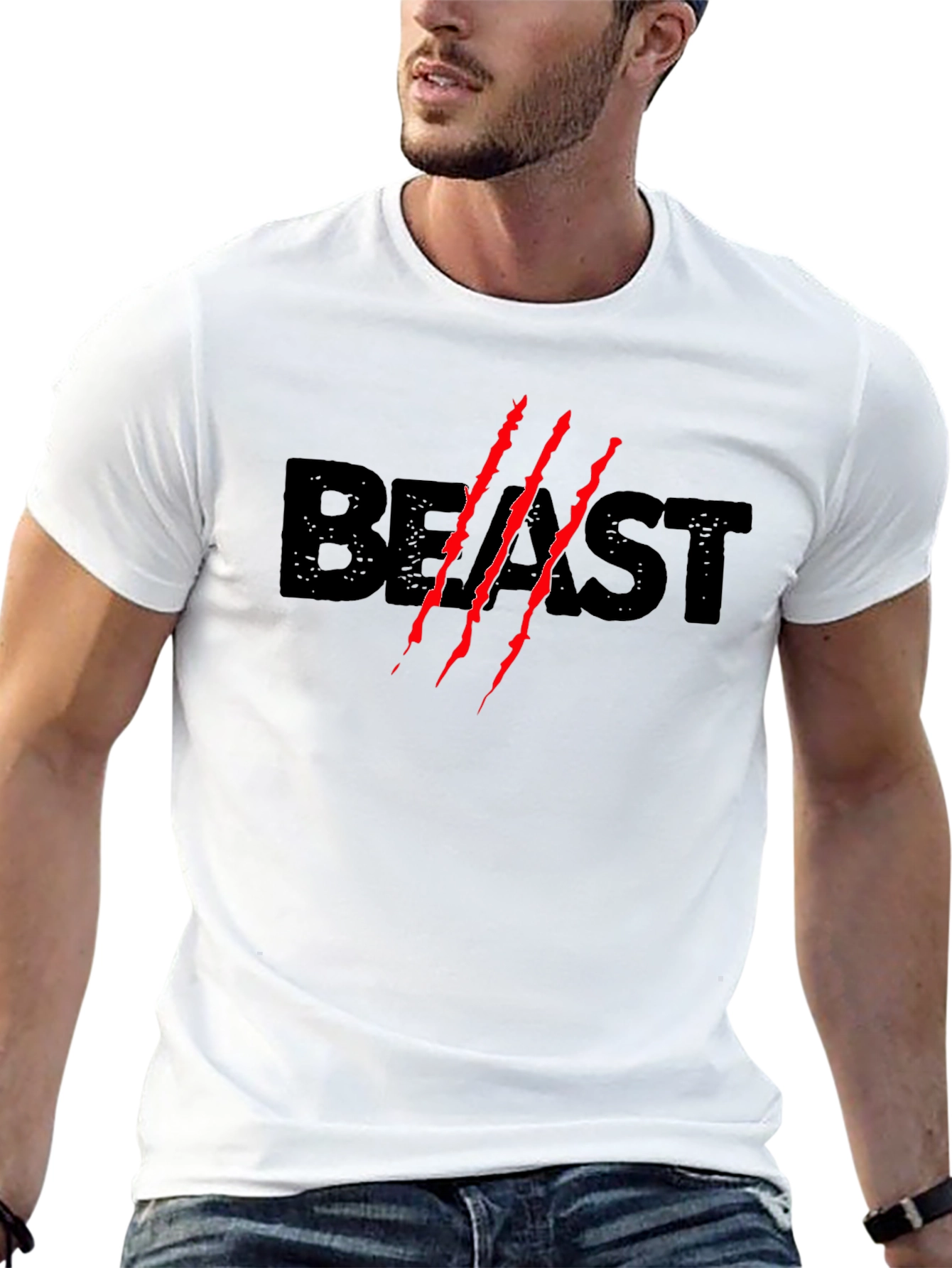Beast Mode Claw Graphic Tee - Black T-Shirt