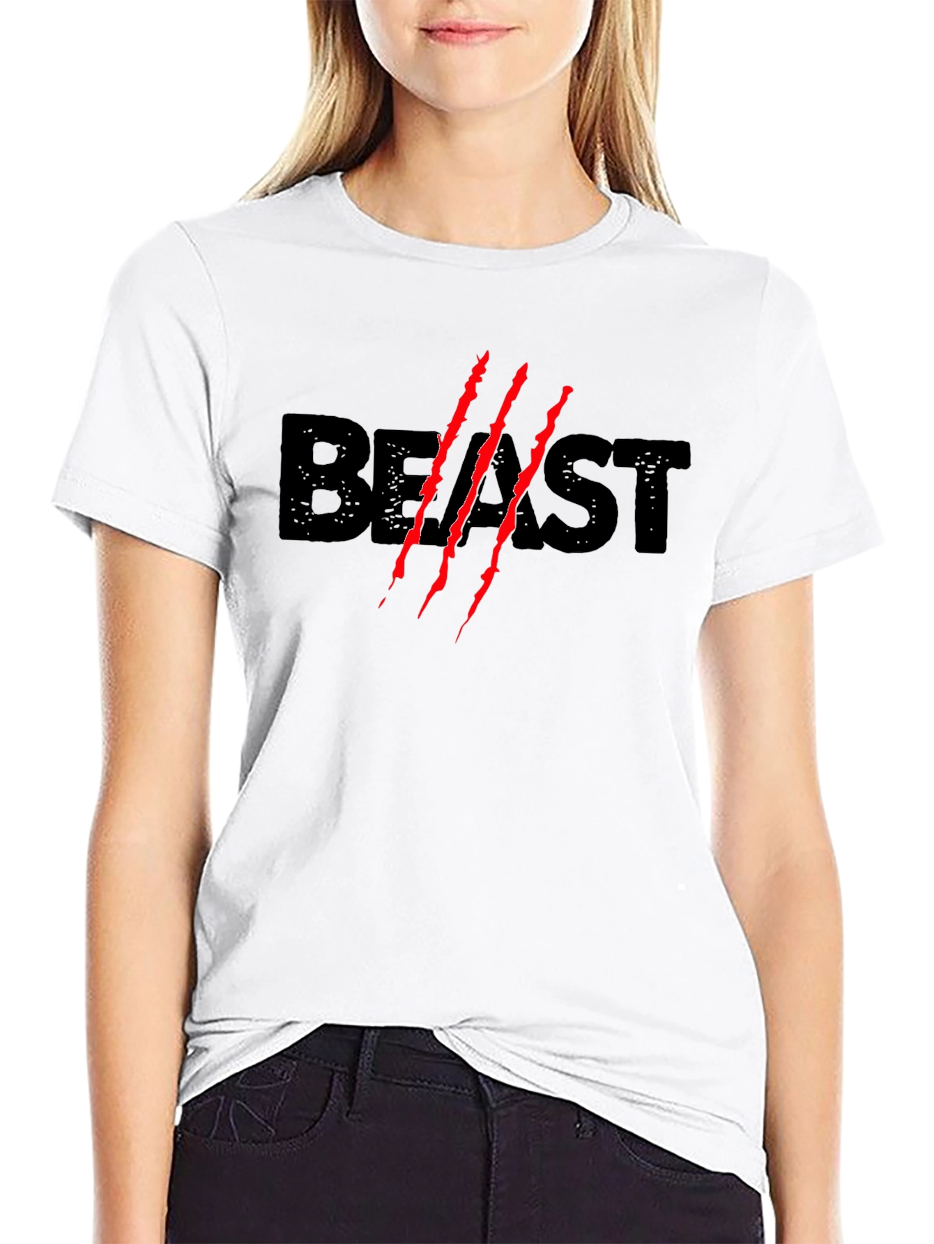 Beast Mode Claw Graphic Tee - Black T-Shirt